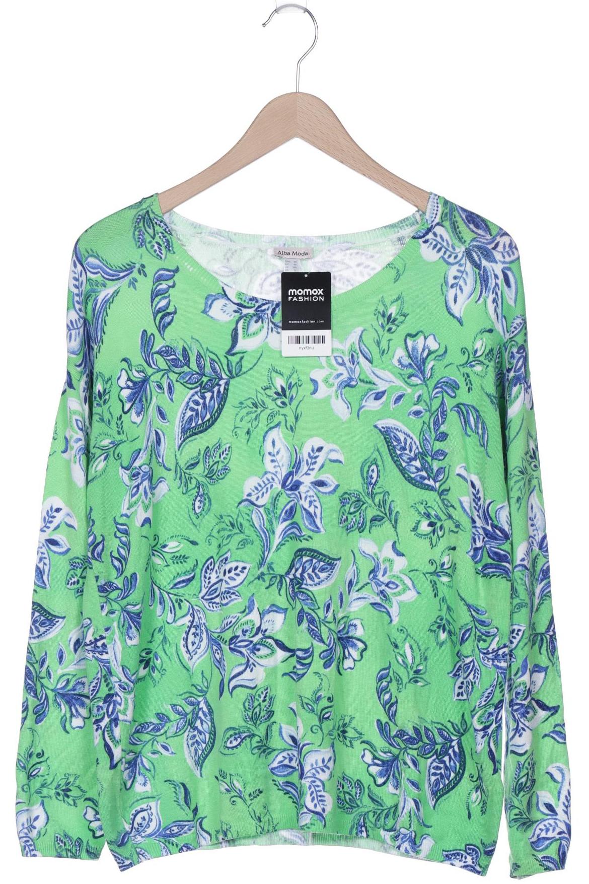 

Alba Moda Damen Pullover, grün, Gr. 44