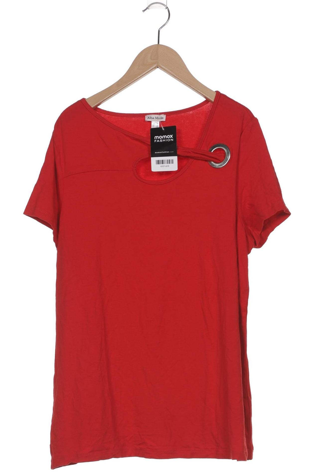 

Alba Moda Damen T-Shirt, rot, Gr. 46