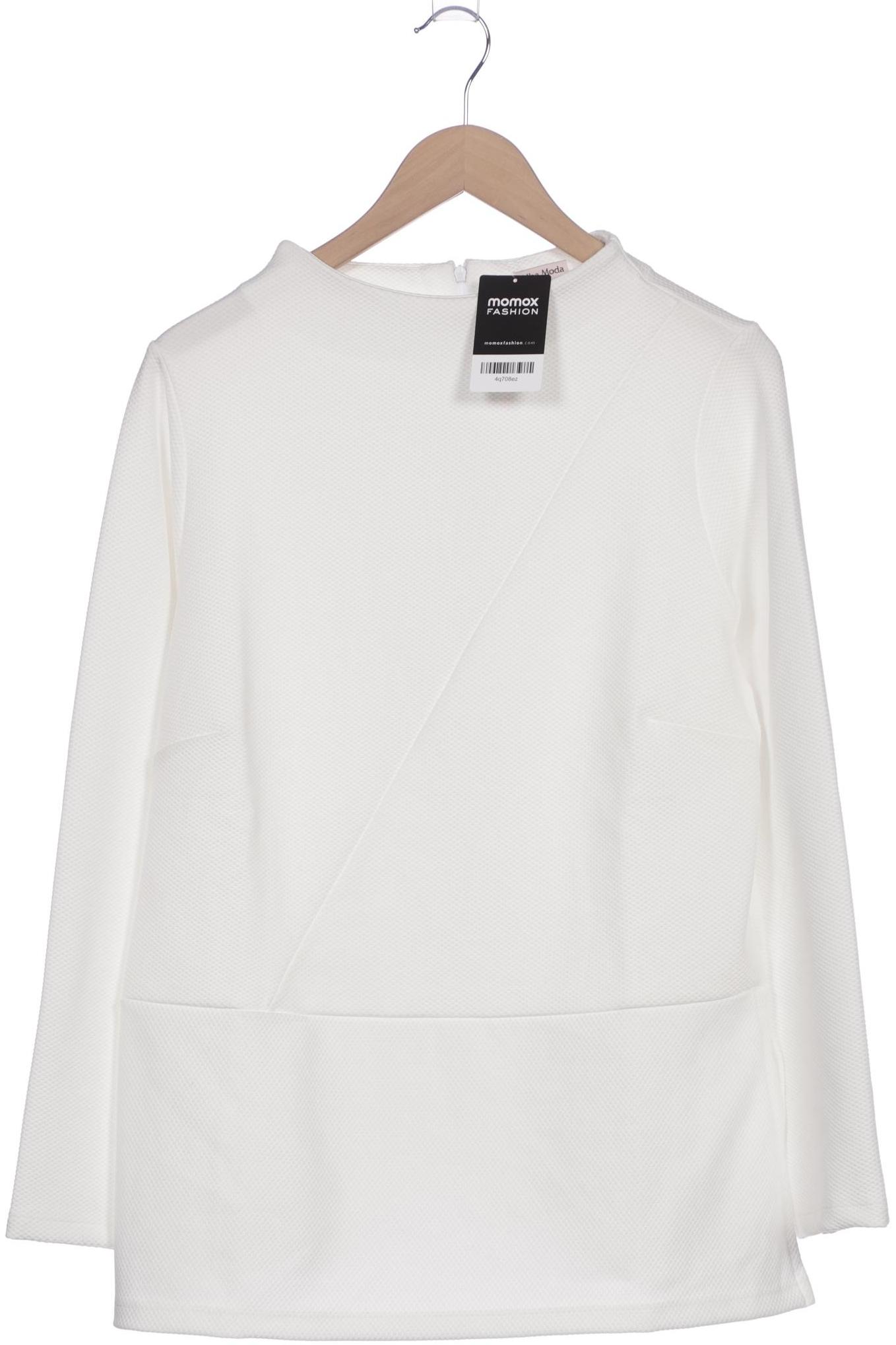 

Alba Moda Damen Sweatshirt, weiß, Gr. 44