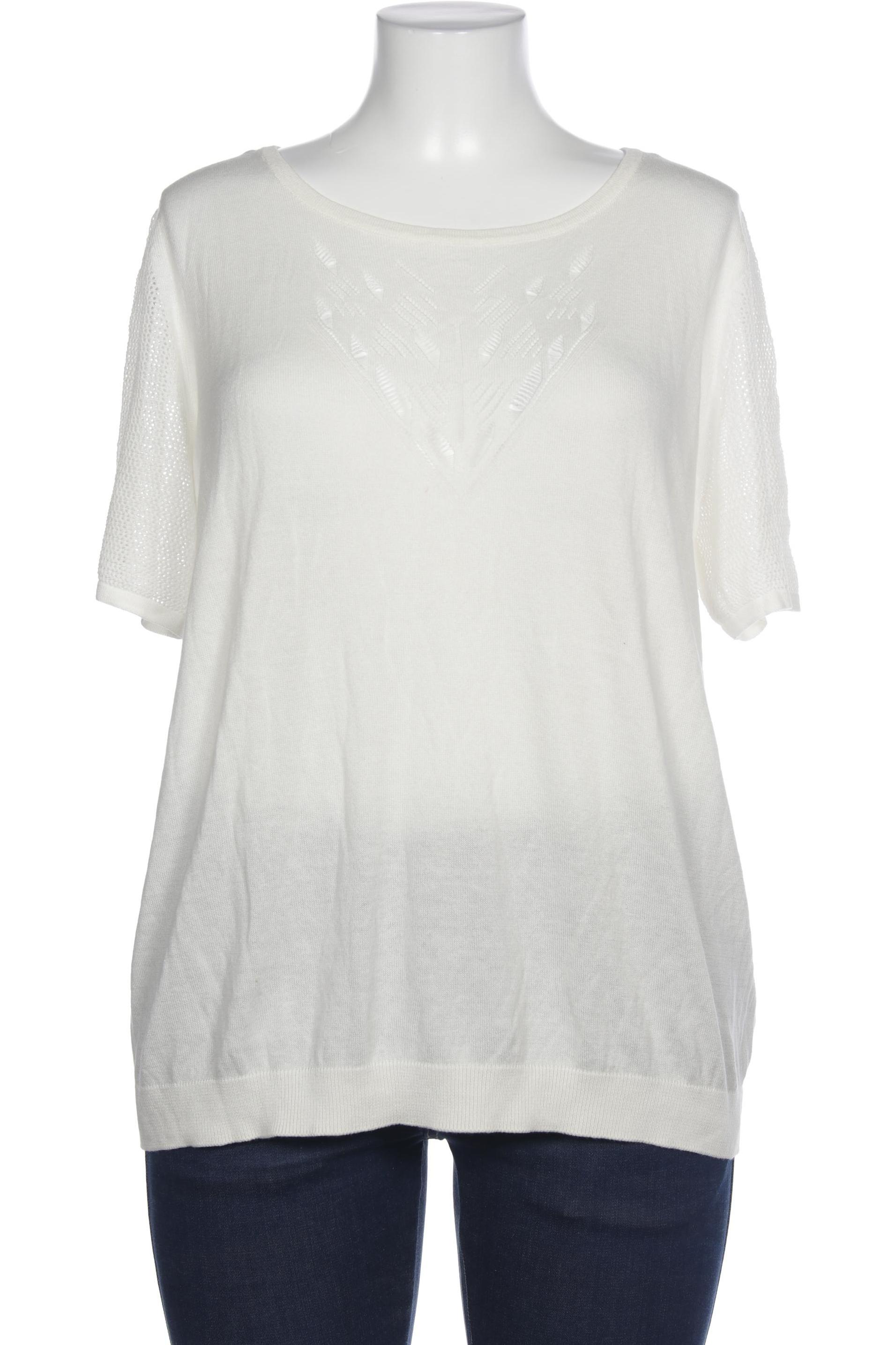 

Alba Moda Damen Pullover, weiß, Gr. 48