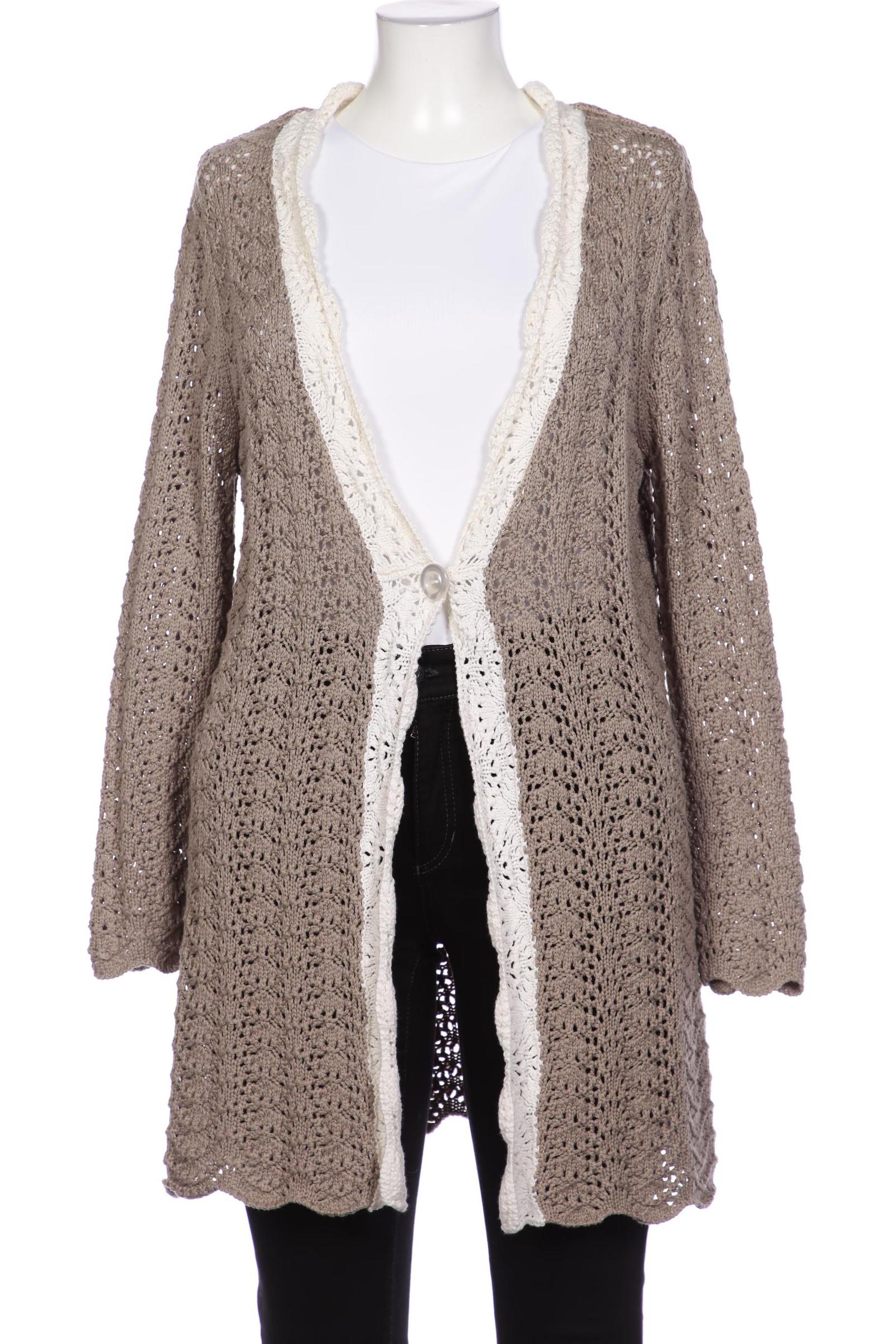 

Alba Moda Damen Strickjacke, grau, Gr. 46