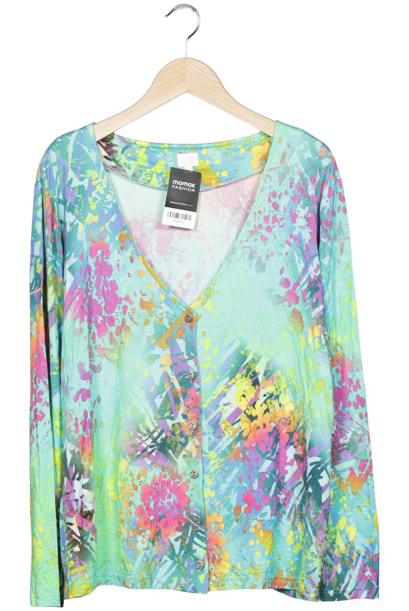 

Alba Moda Damen Strickjacke, hellgrün, Gr. 48