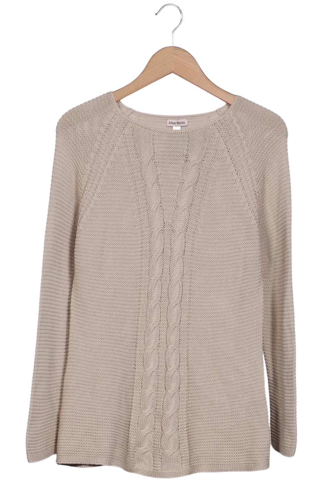 

Alba Moda Damen Pullover, beige, Gr. 36