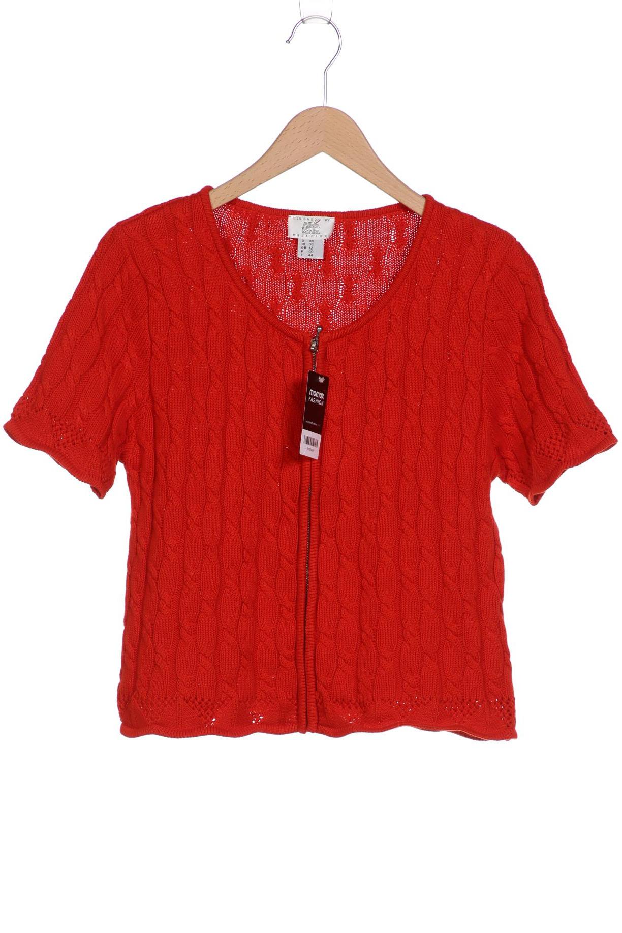 

Alba Moda Damen Strickjacke, rot, Gr. 38