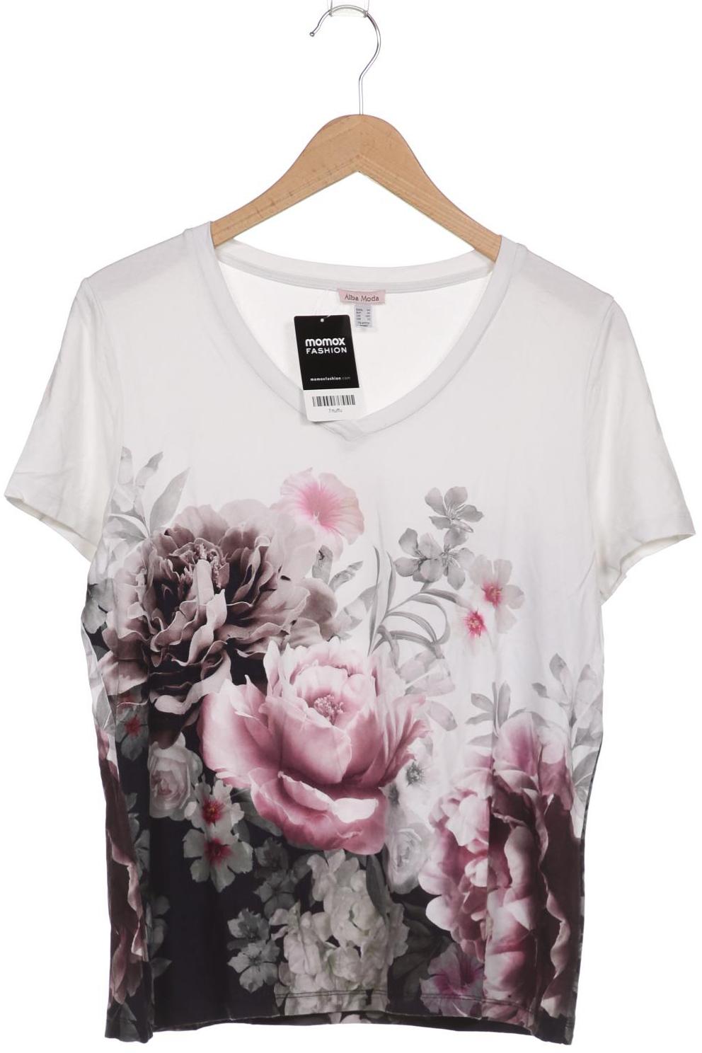 

Alba Moda Damen T-Shirt, weiß