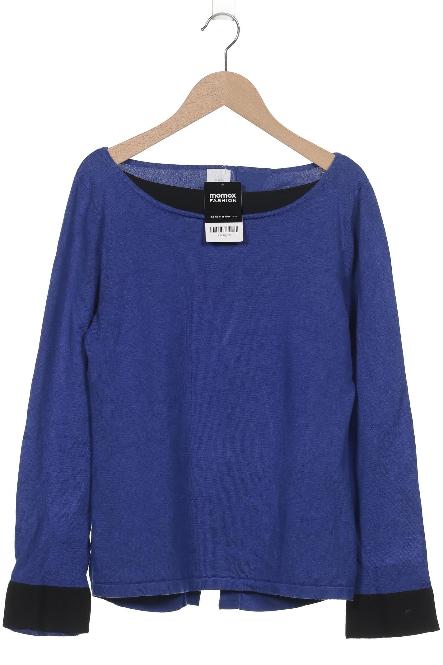 

Alba Moda Damen Pullover, blau, Gr. 38