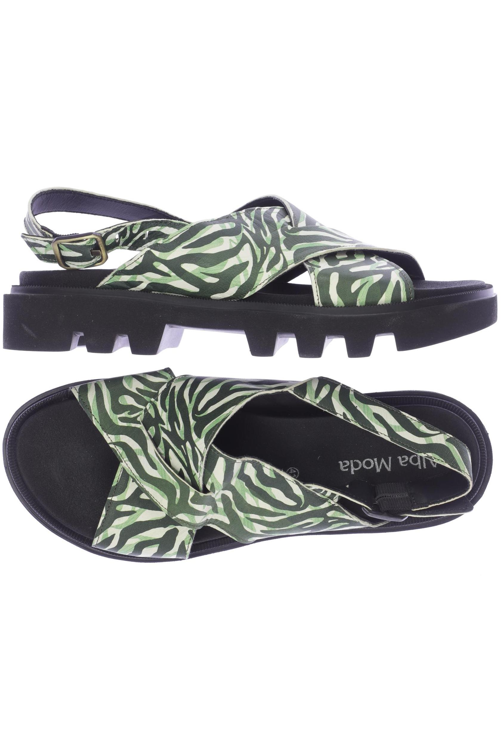 

Alba Moda Damen Sandale, grün, Gr. 41