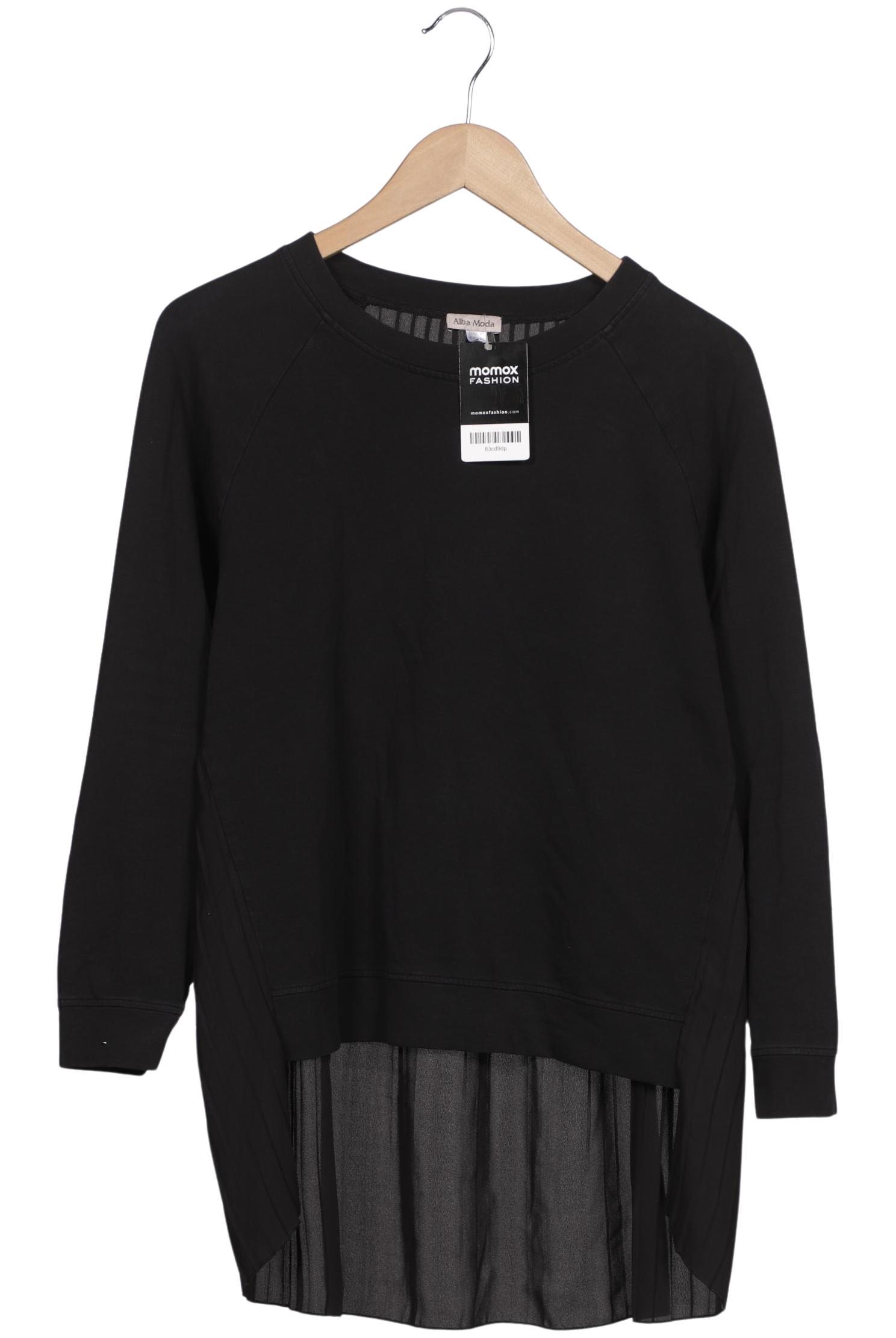 

Alba Moda Damen Sweatshirt, schwarz, Gr. 40
