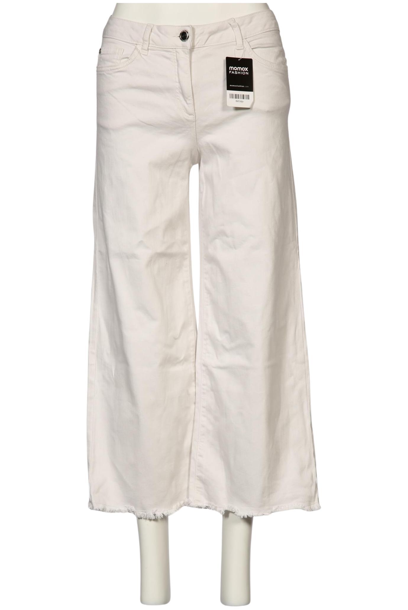 

Alba Moda Damen Jeans, cremeweiß, Gr. 42