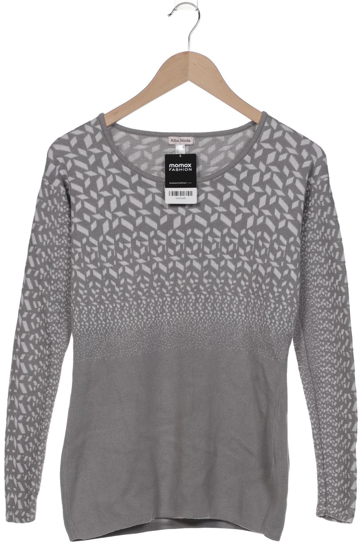 

Alba Moda Damen Pullover, grau, Gr. 34