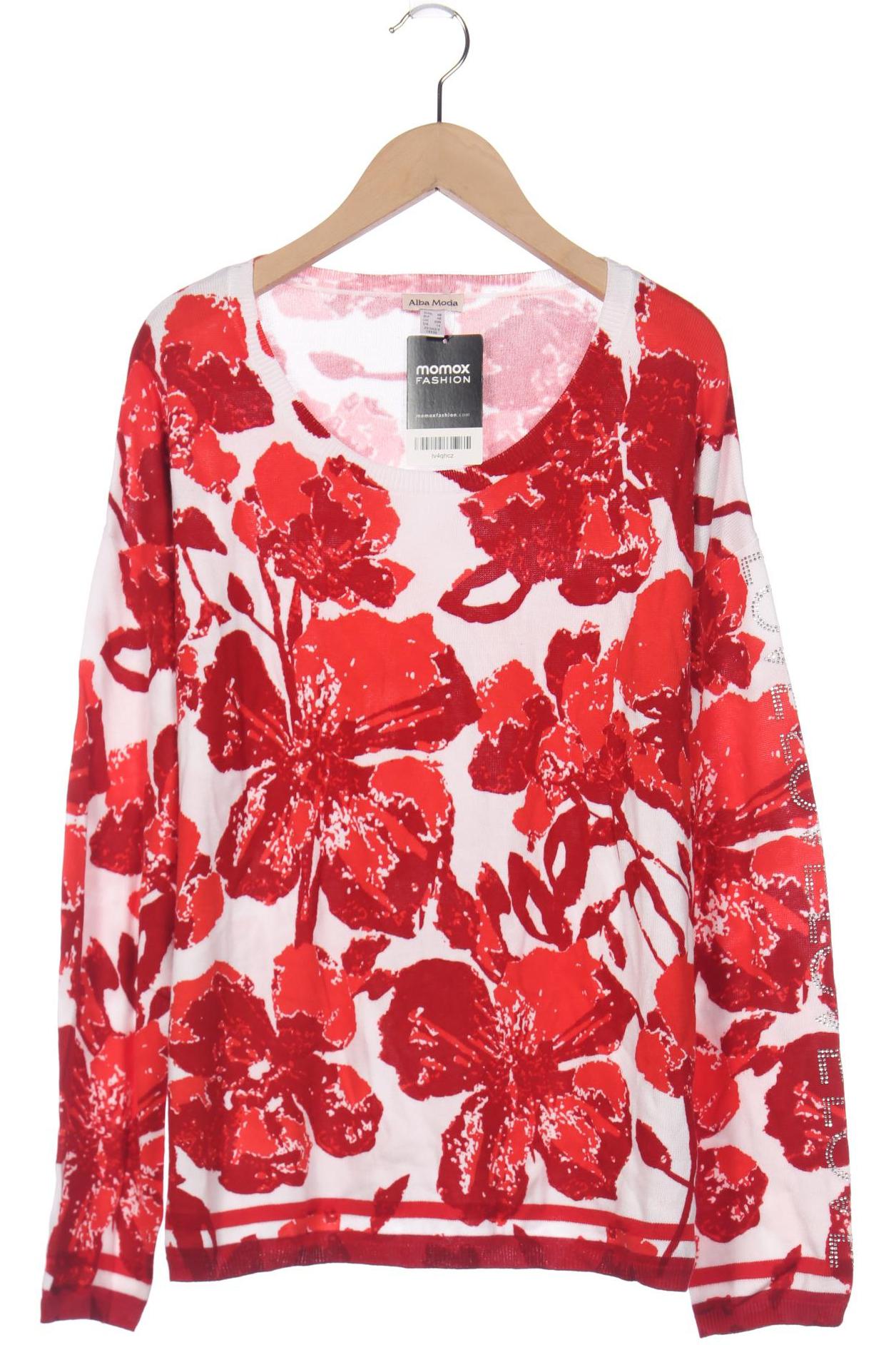 

Alba Moda Damen Pullover, rot, Gr. 46
