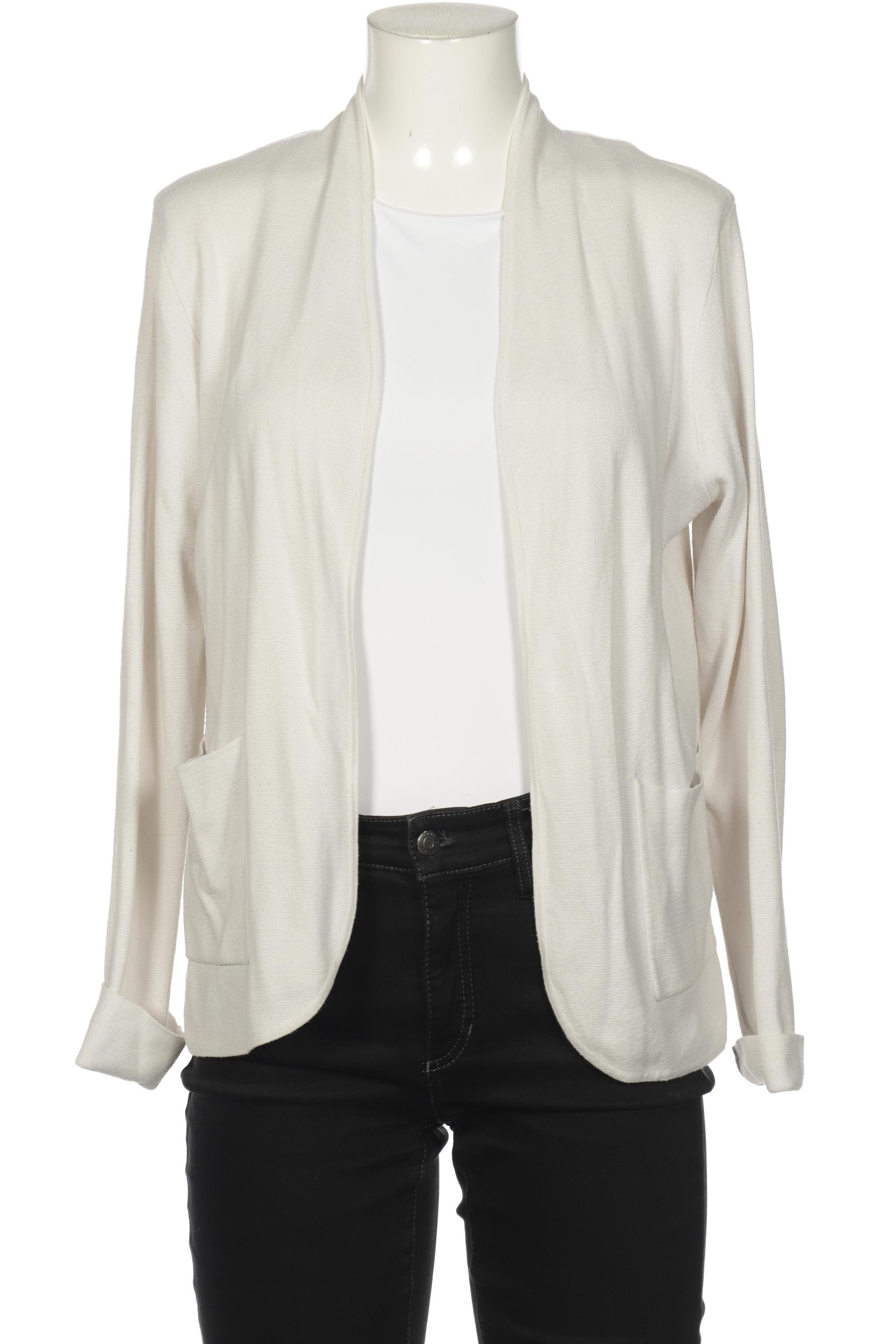 

Alba Moda Damen Strickjacke, weiß, Gr. 40