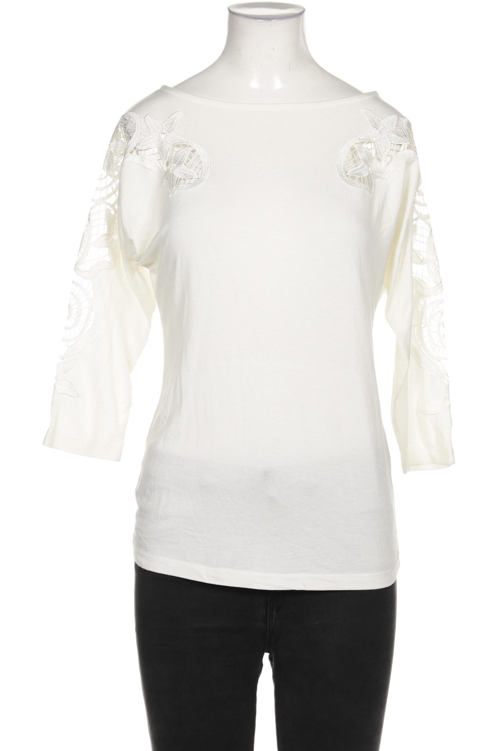 

Alba Moda Damen Langarmshirt, weiß