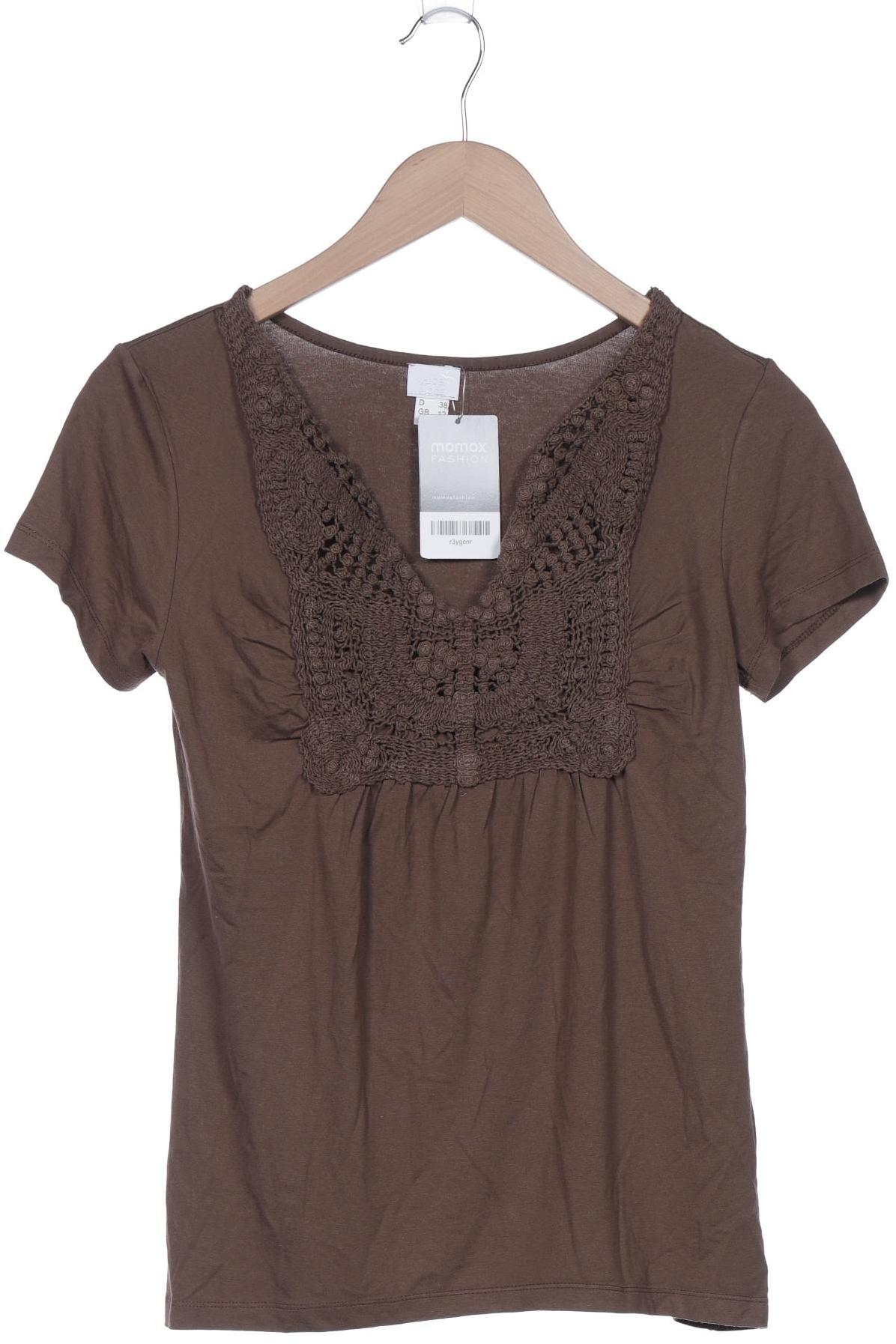 

Alba Moda Damen T-Shirt, braun, Gr. 38