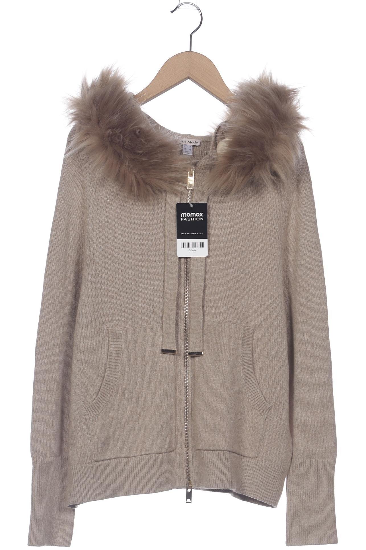 

Alba Moda Damen Strickjacke, braun, Gr. 34