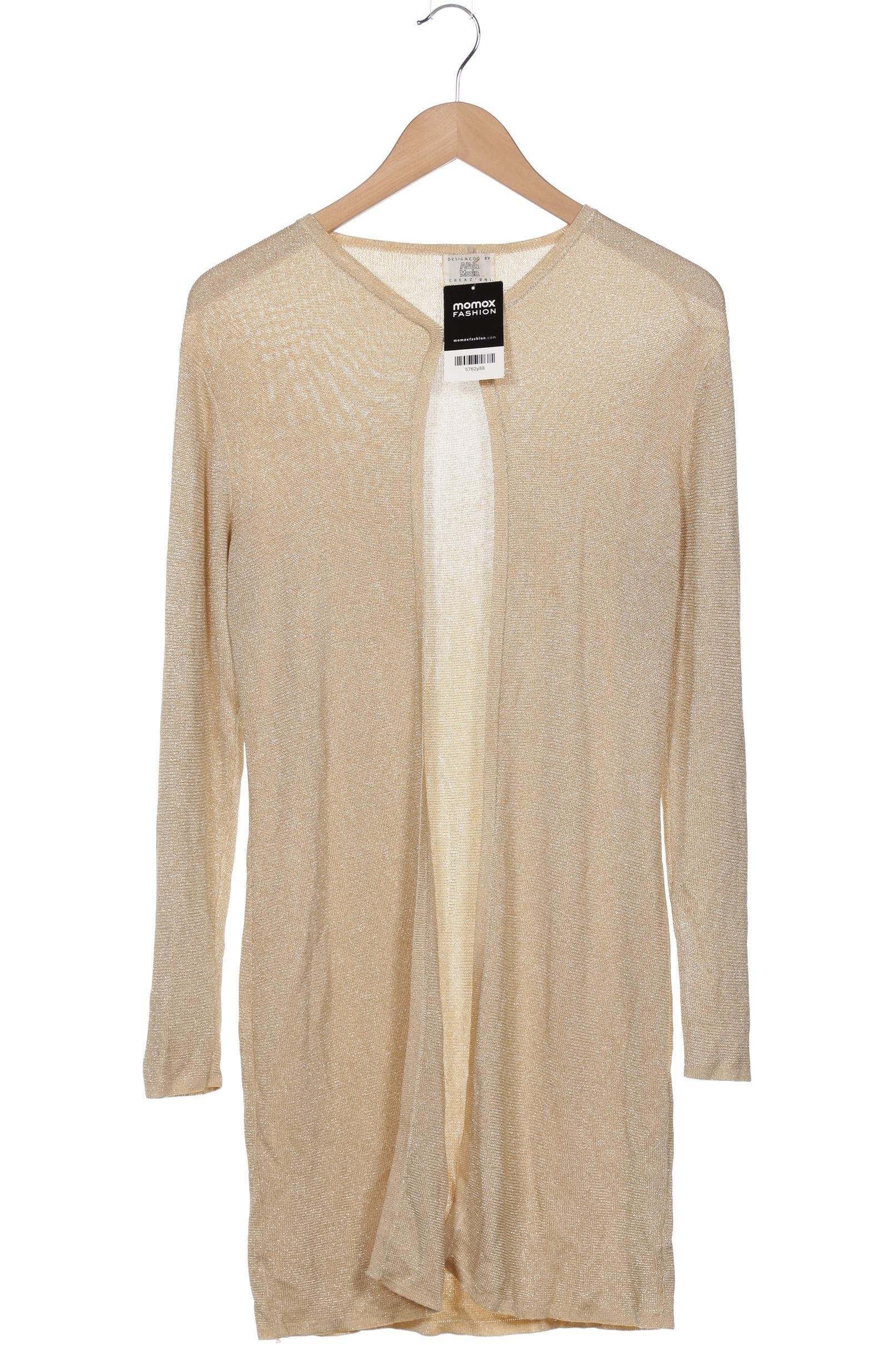 

Alba Moda Damen Strickjacke, gold, Gr. 36