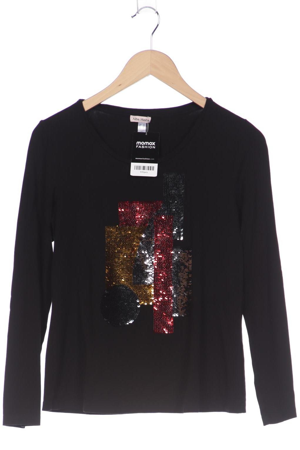 

Alba Moda Damen Langarmshirt, schwarz