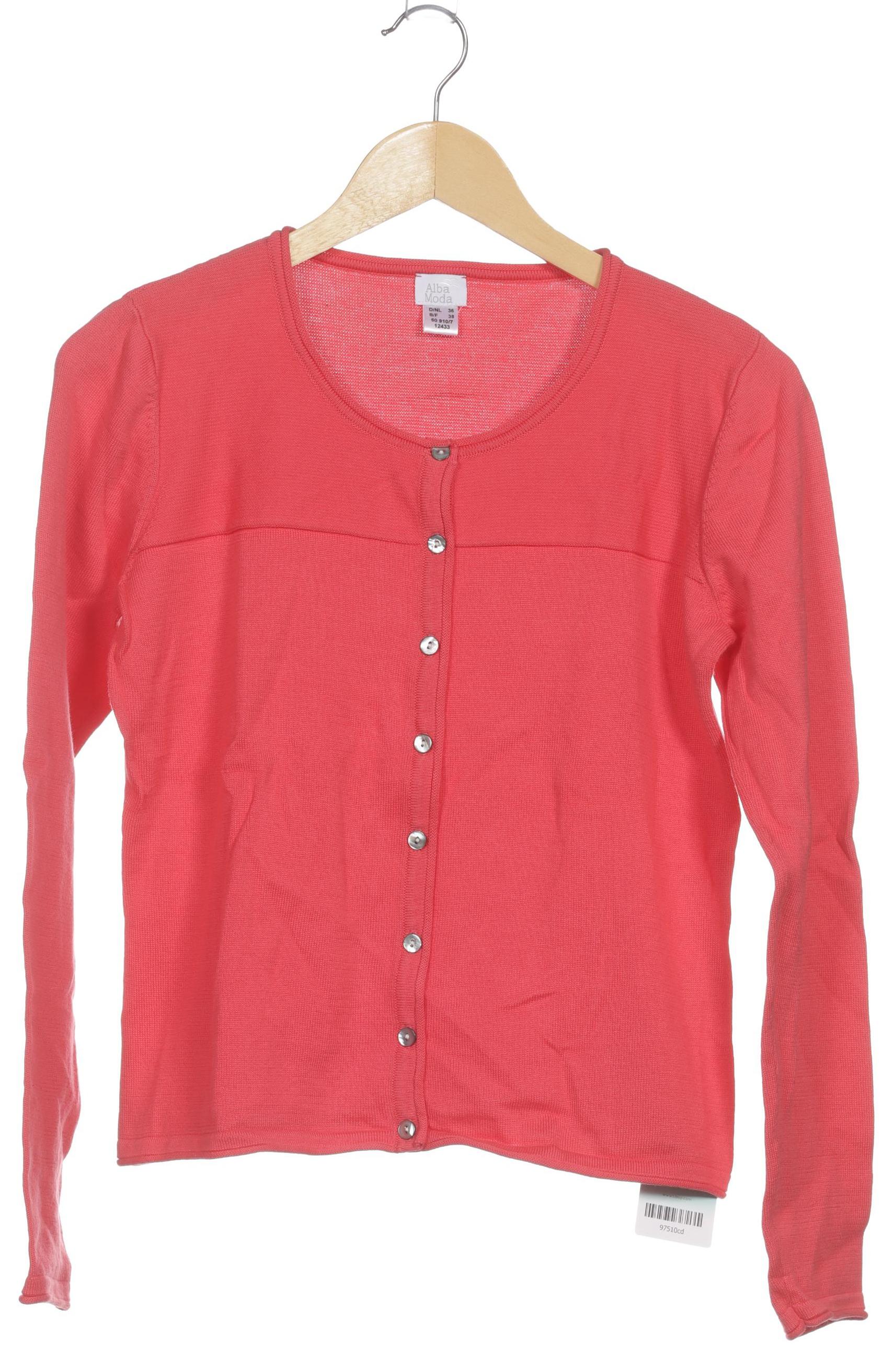

Alba Moda Damen Strickjacke, rot, Gr. 36