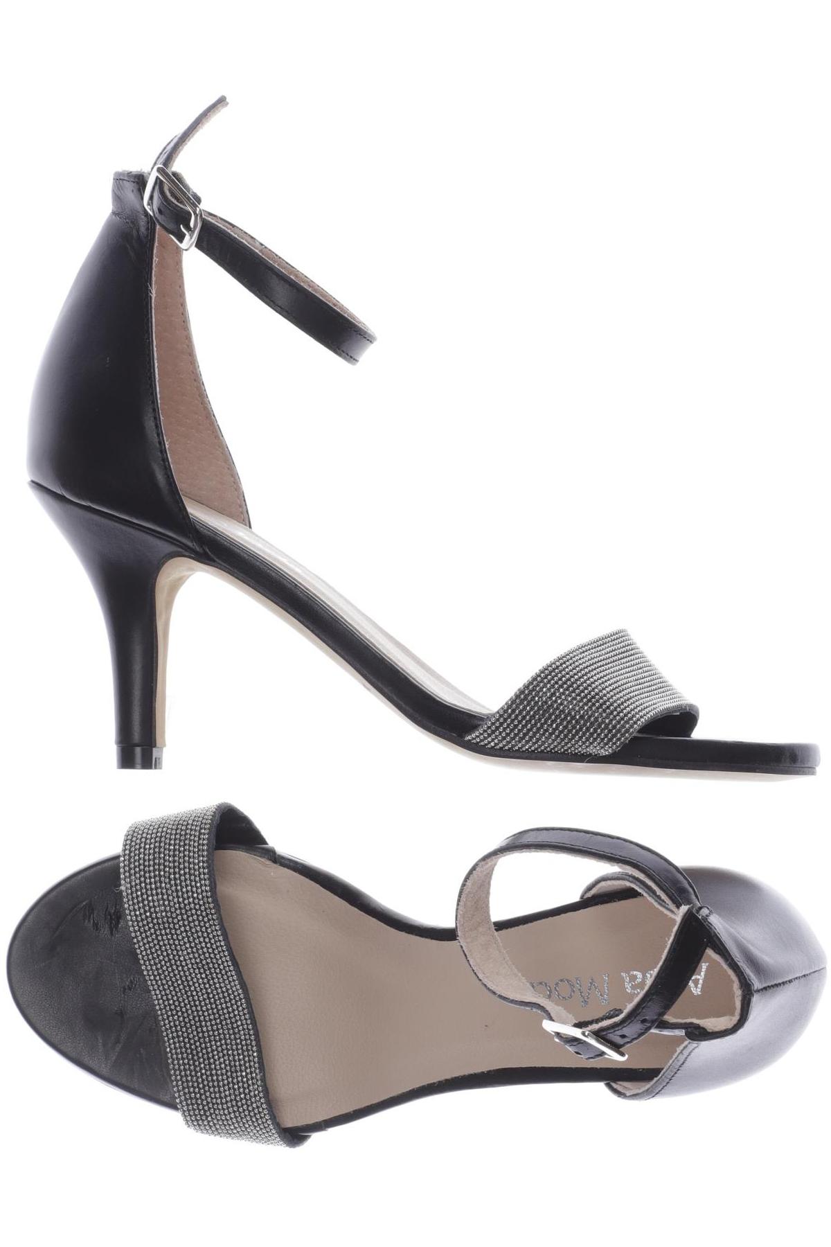 

Alba Moda Damen Sandale, schwarz, Gr. 35