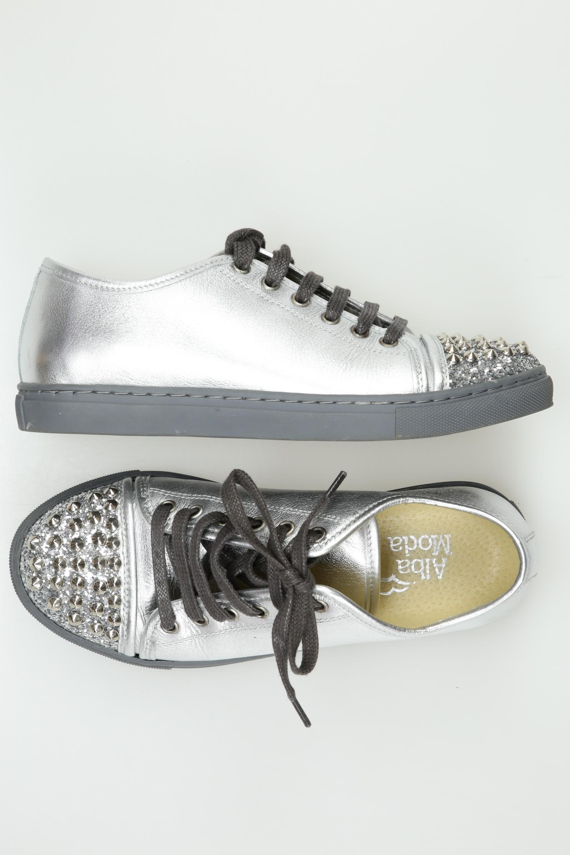 

Alba Moda Damen Sneakers, silber, Gr. 37