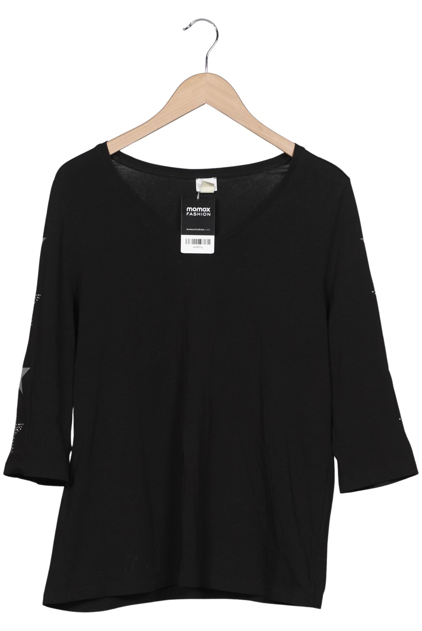 

Alba Moda Damen Langarmshirt, schwarz, Gr. 46