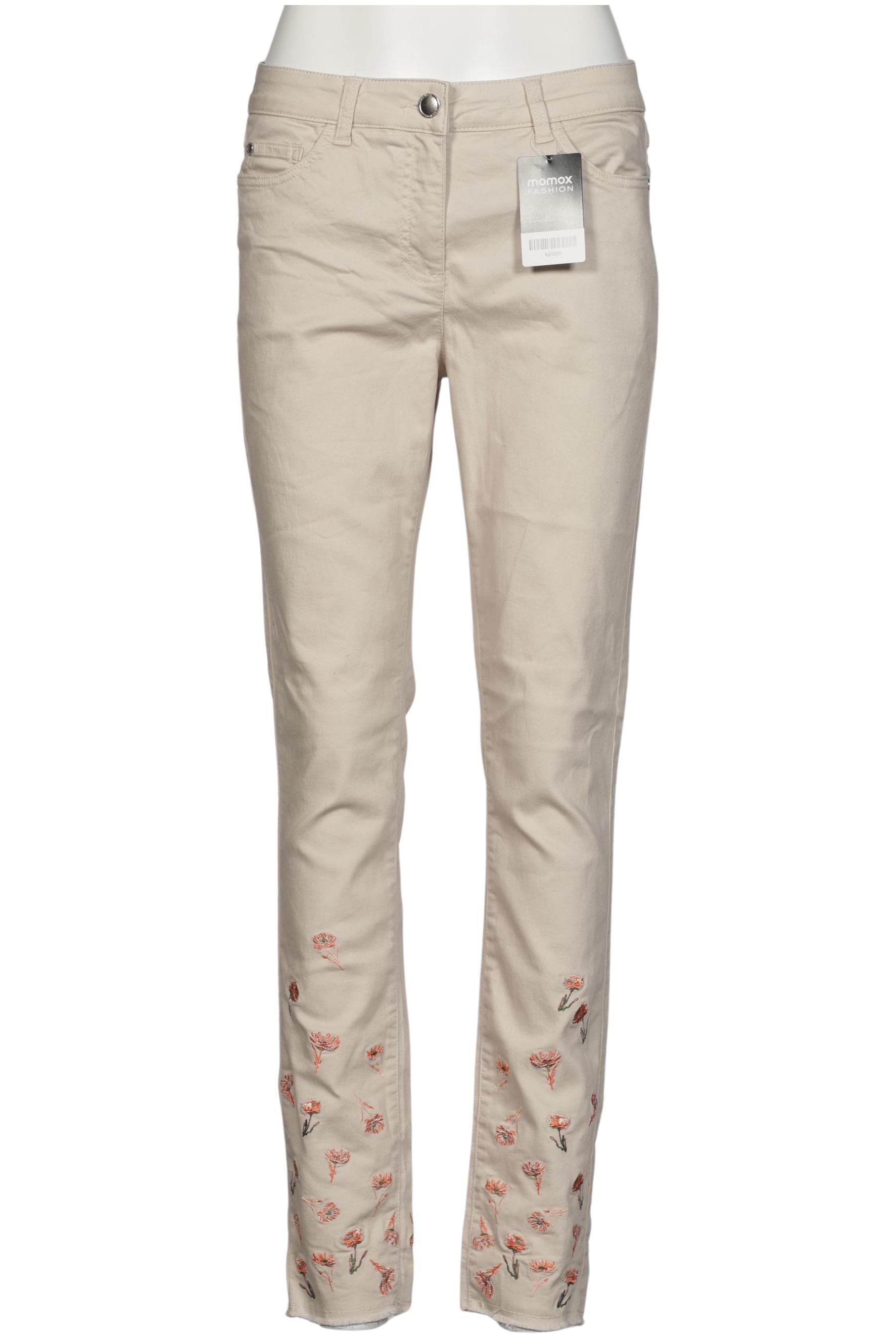 

Alba Moda Damen Jeans, beige, Gr. 40