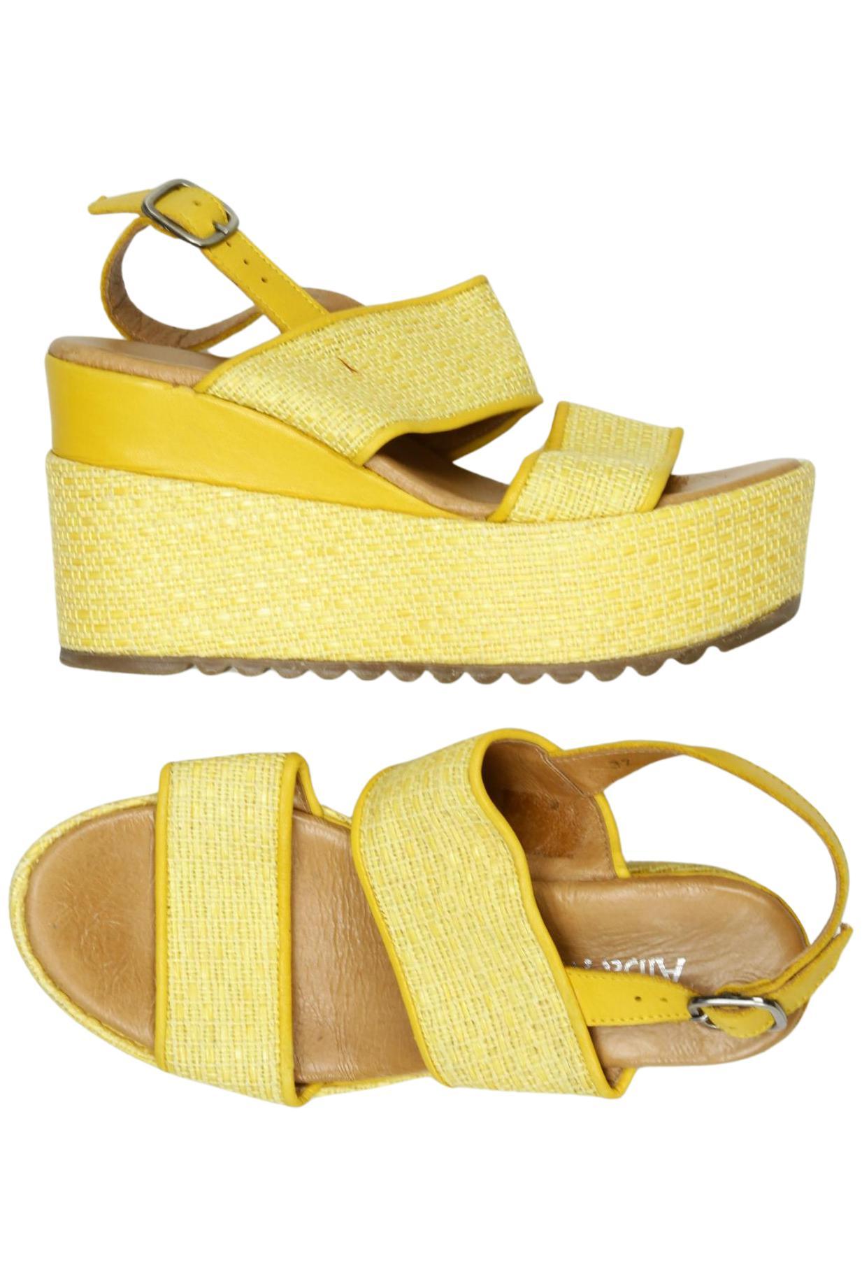 

Alba Moda Damen Sandale, gelb, Gr. 37