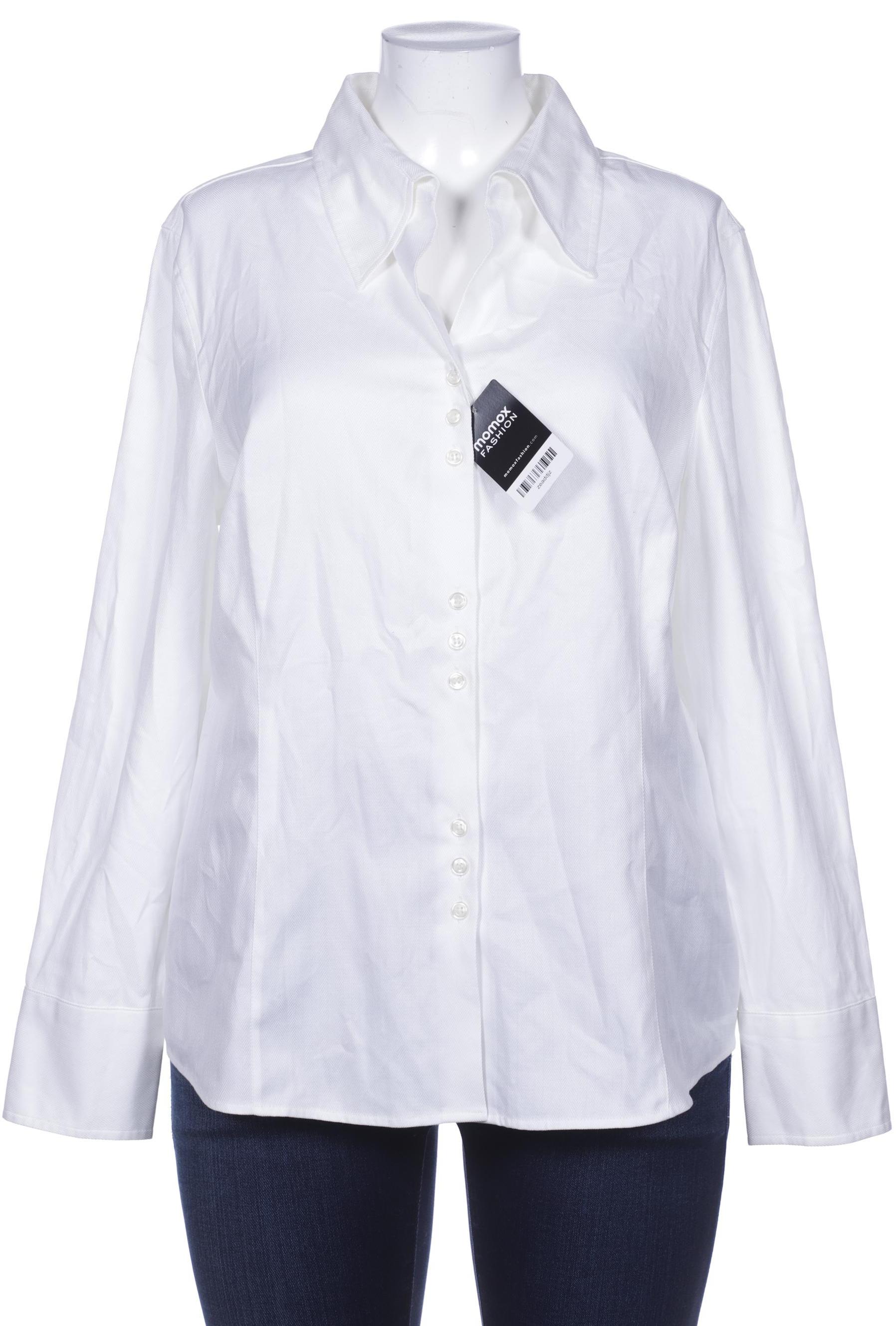 

Alba Moda Damen Bluse, weiß, Gr. 46