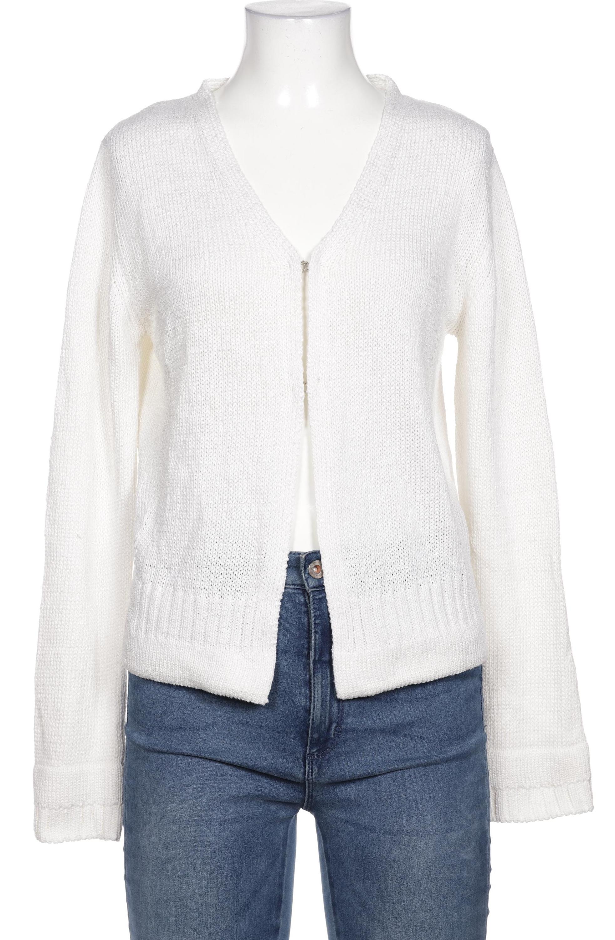 

Alba Moda Damen Strickjacke, weiß