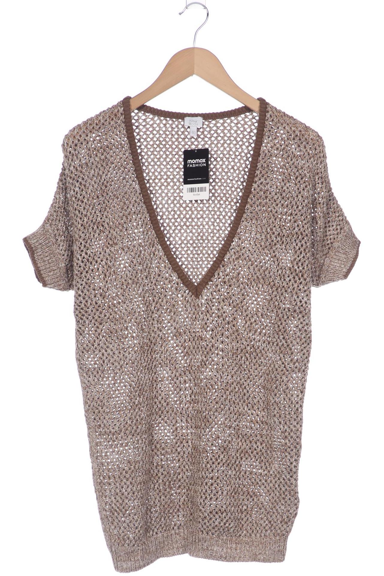 

Alba Moda Damen Pullover, braun, Gr. 40