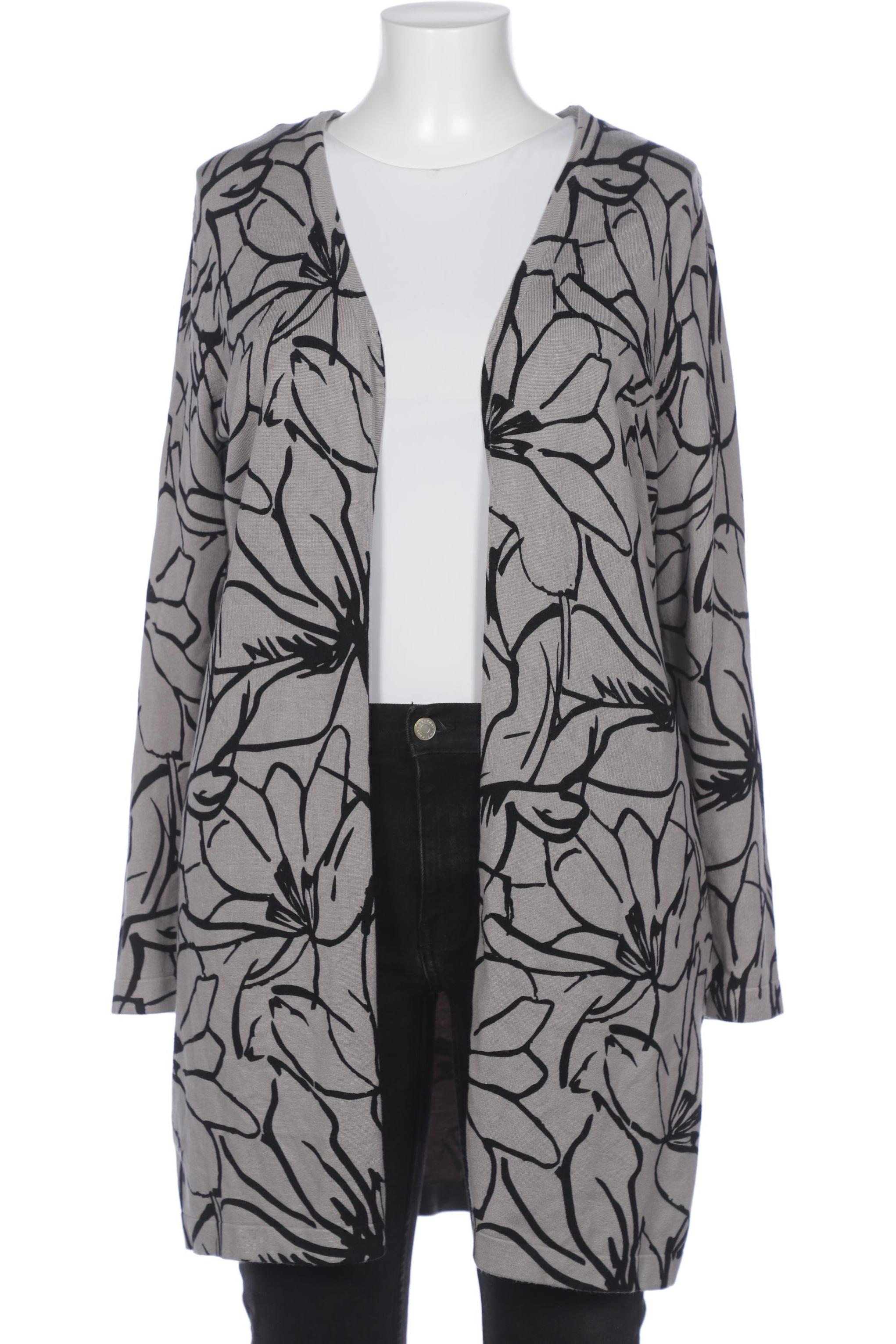 

Alba Moda Damen Strickjacke, grau, Gr. 44