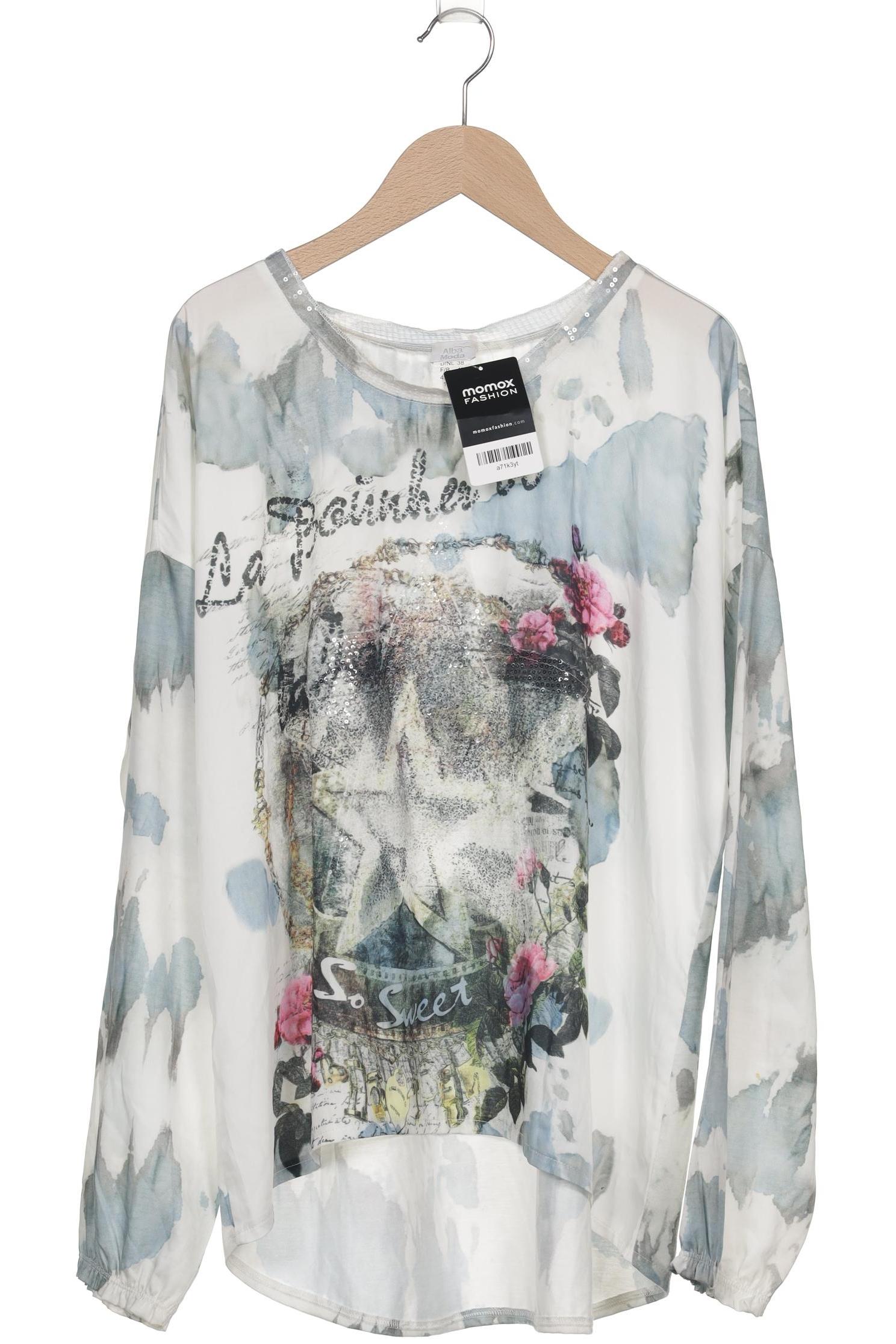 

Alba Moda Damen Langarmshirt, mehrfarbig, Gr. 38