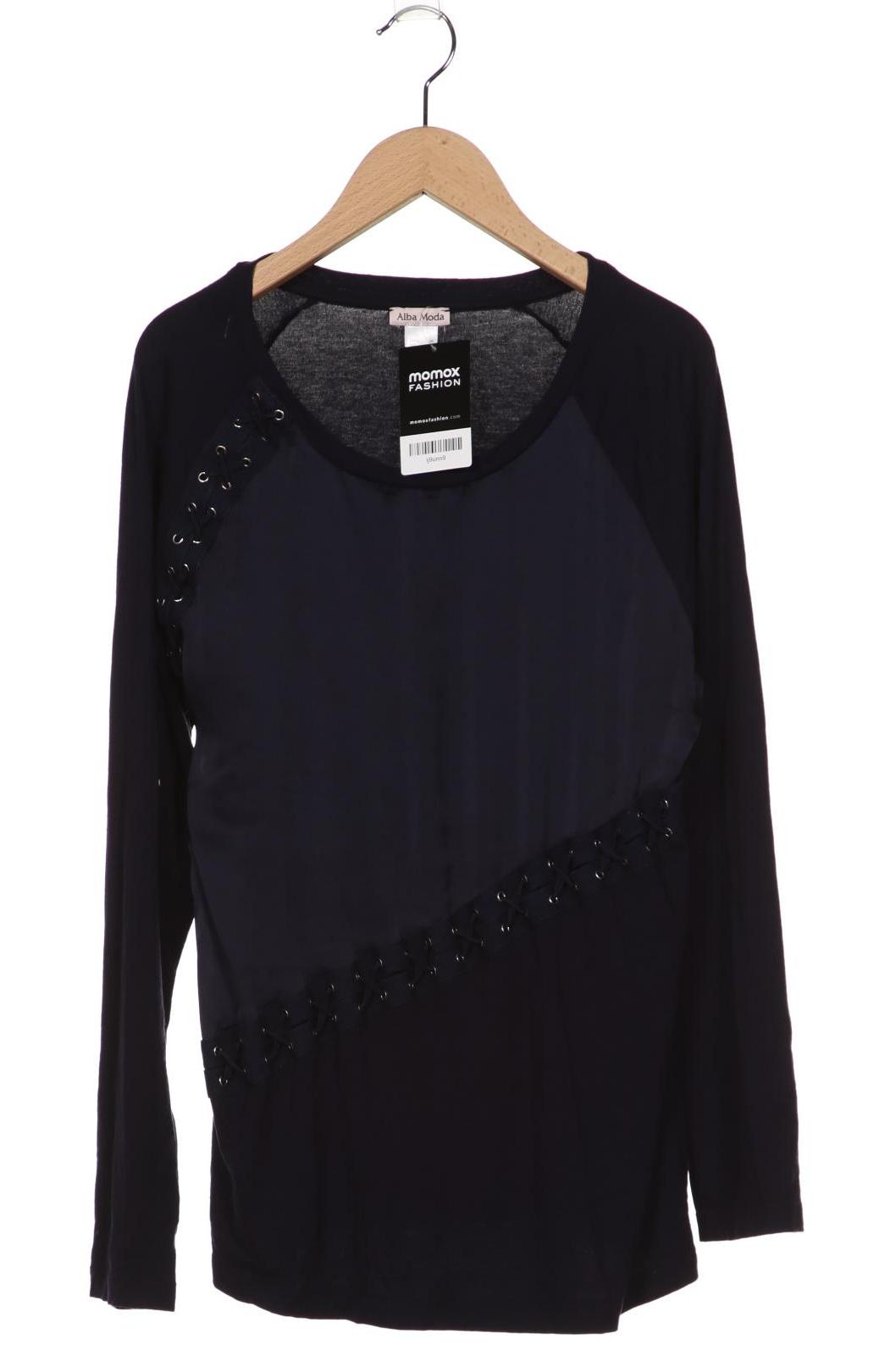 

Alba Moda Damen Langarmshirt, marineblau, Gr. 36