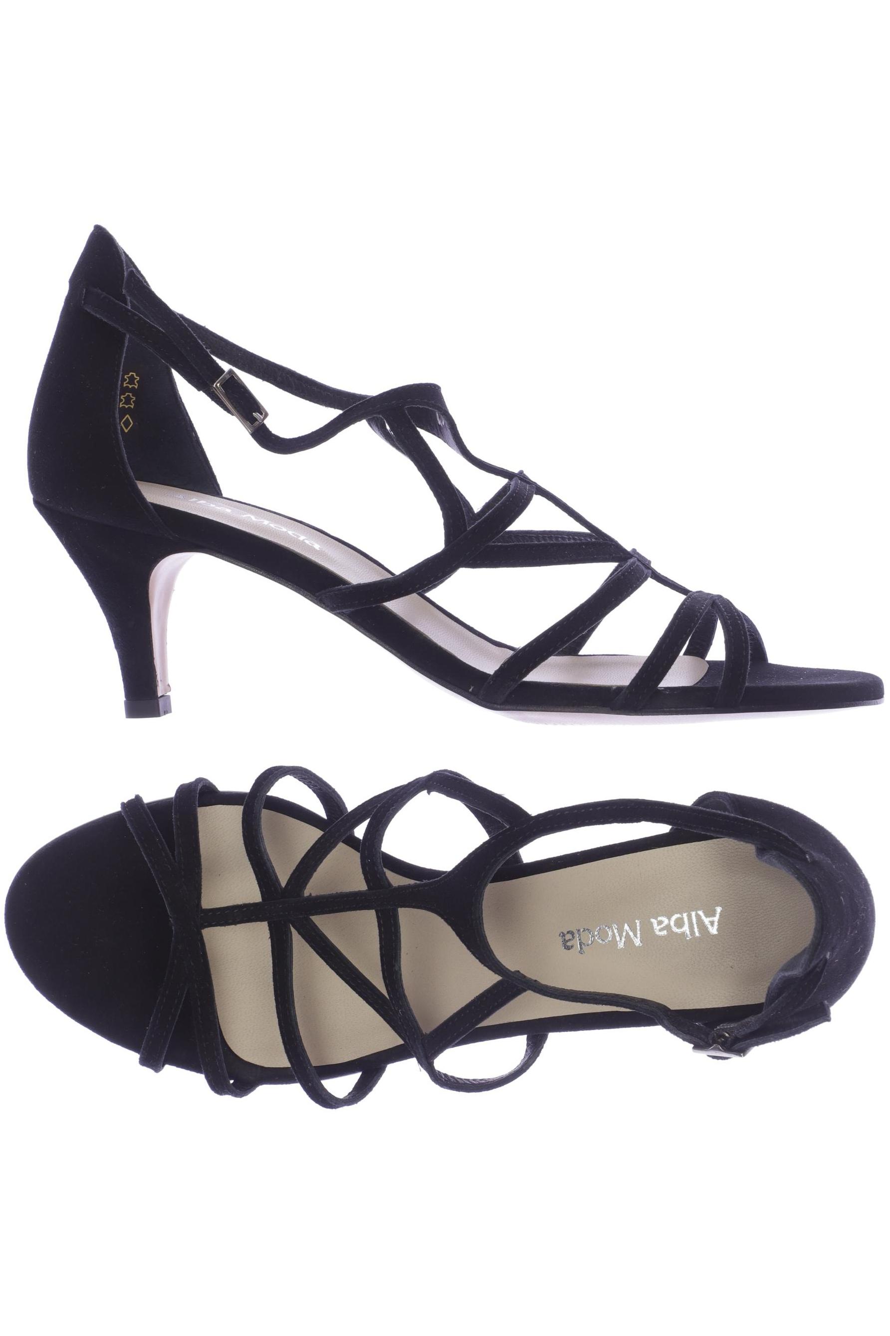 

Alba Moda Damen Sandale, schwarz