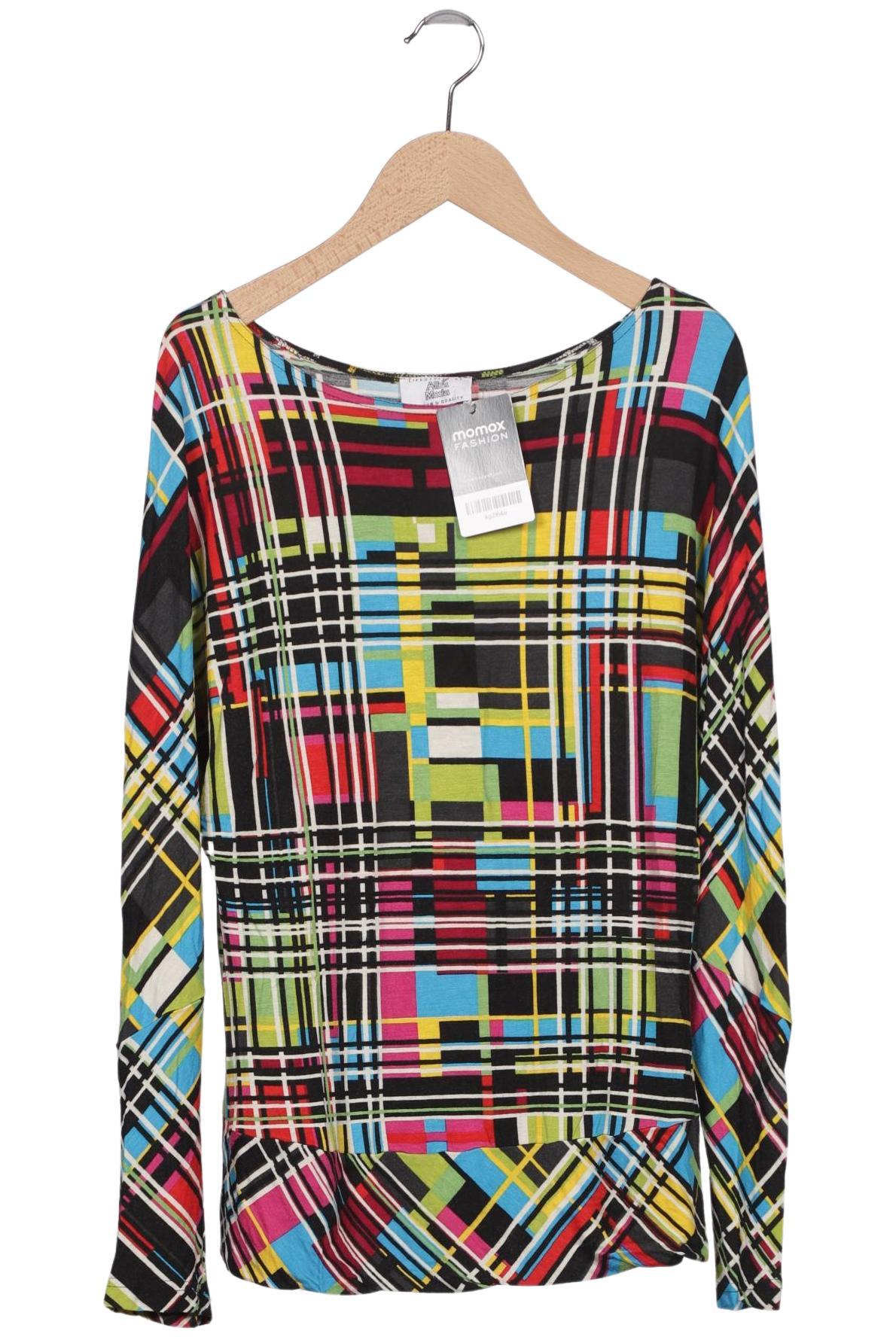 

Alba Moda Damen Langarmshirt, mehrfarbig, Gr. 40