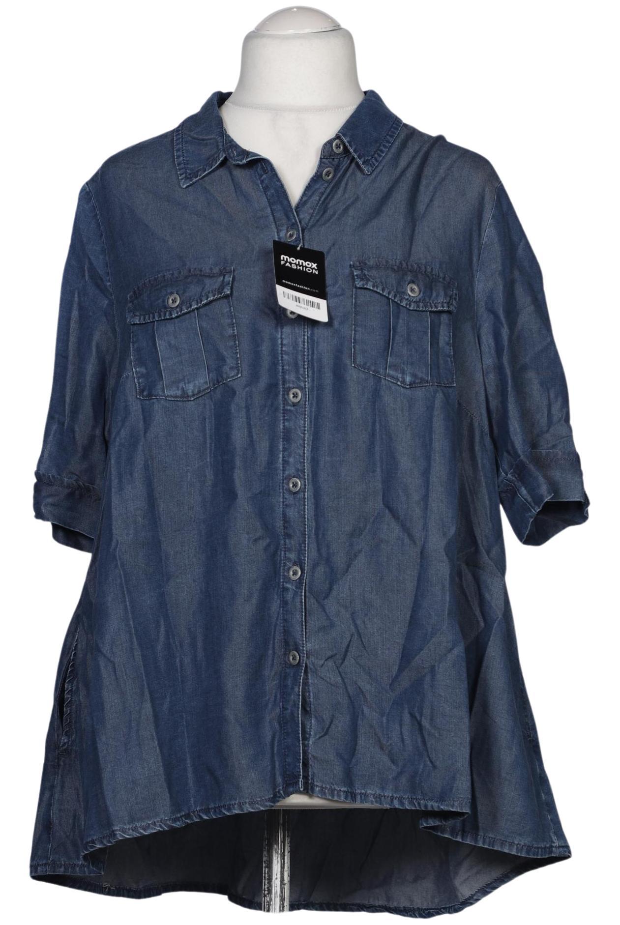 

Alba Moda Damen Bluse, blau, Gr. 46