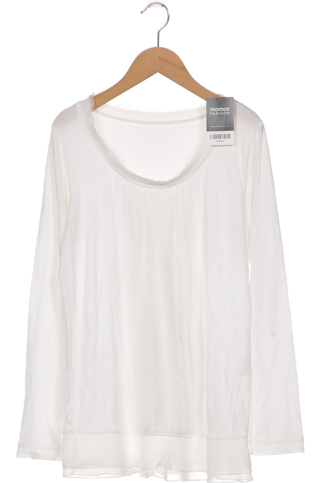 

Alba Moda Damen Langarmshirt, weiß