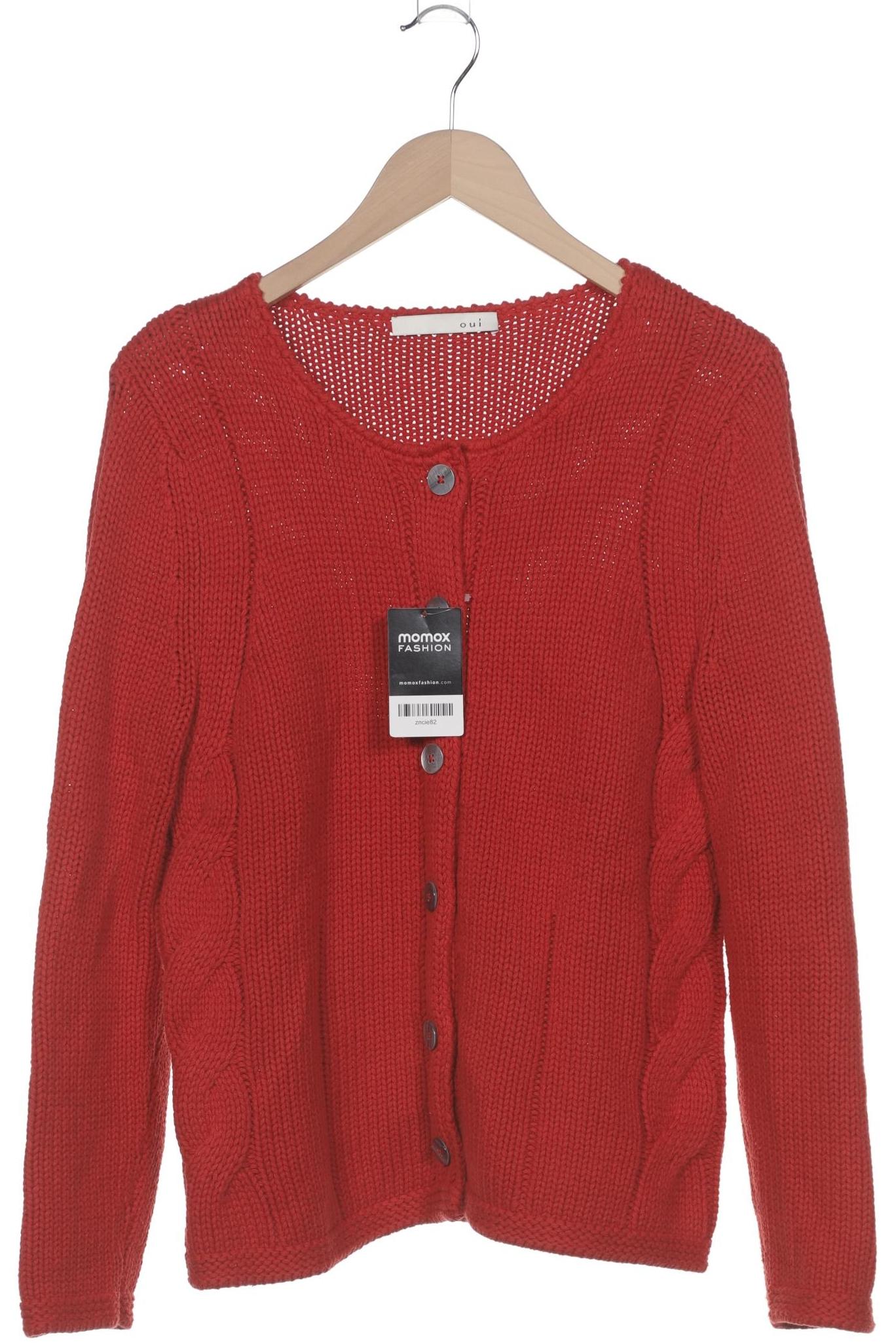 

Alba Moda Damen Strickjacke, rot, Gr. 44