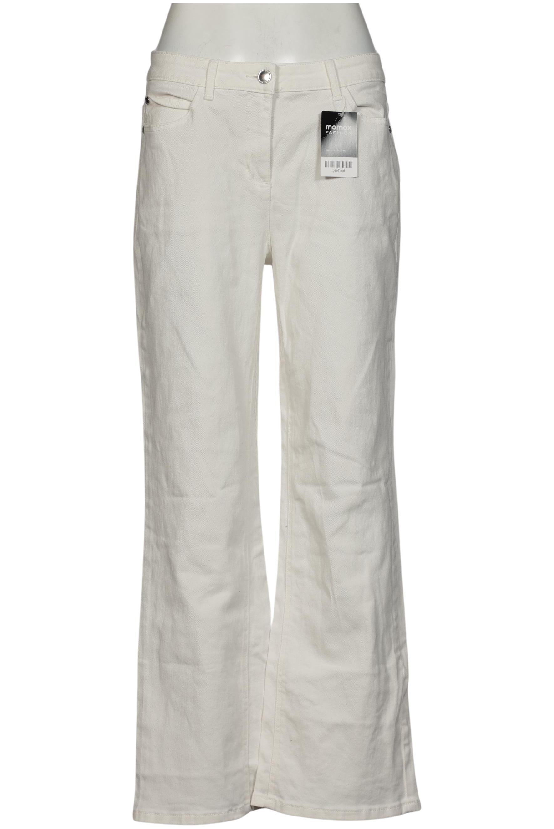 

Alba Moda Damen Jeans, cremeweiß, Gr. 40