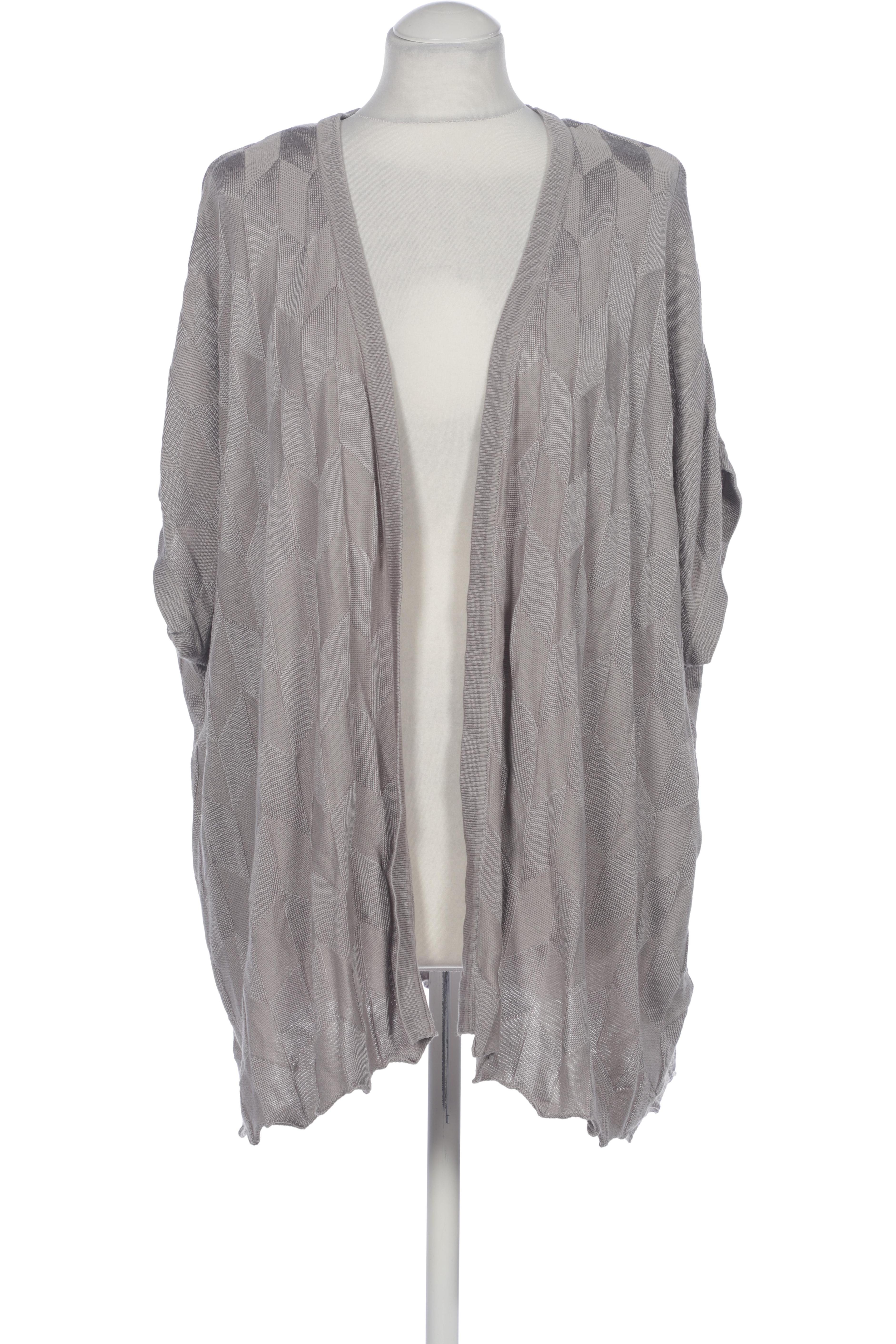 

Alba Moda Damen Strickjacke, grau, Gr. 48