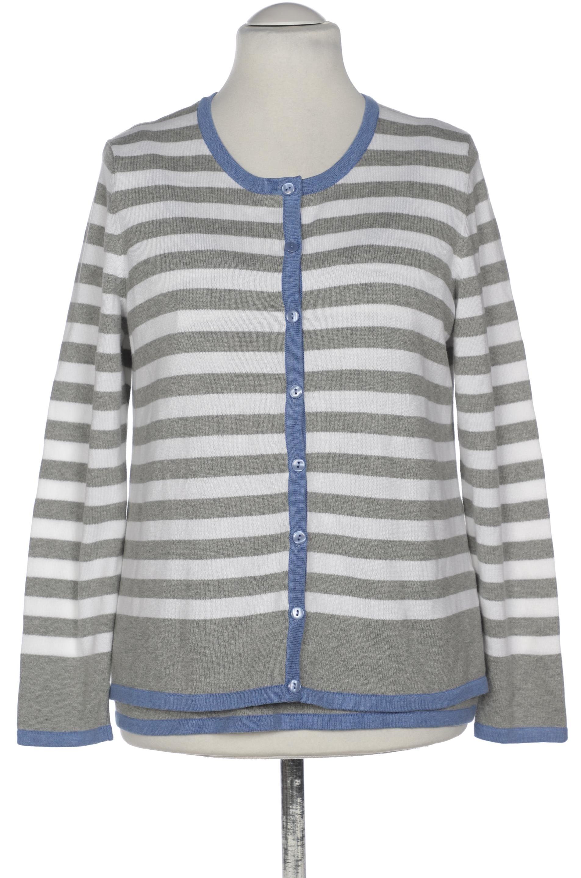 

Alba Moda Damen Strickjacke, grau, Gr. 44