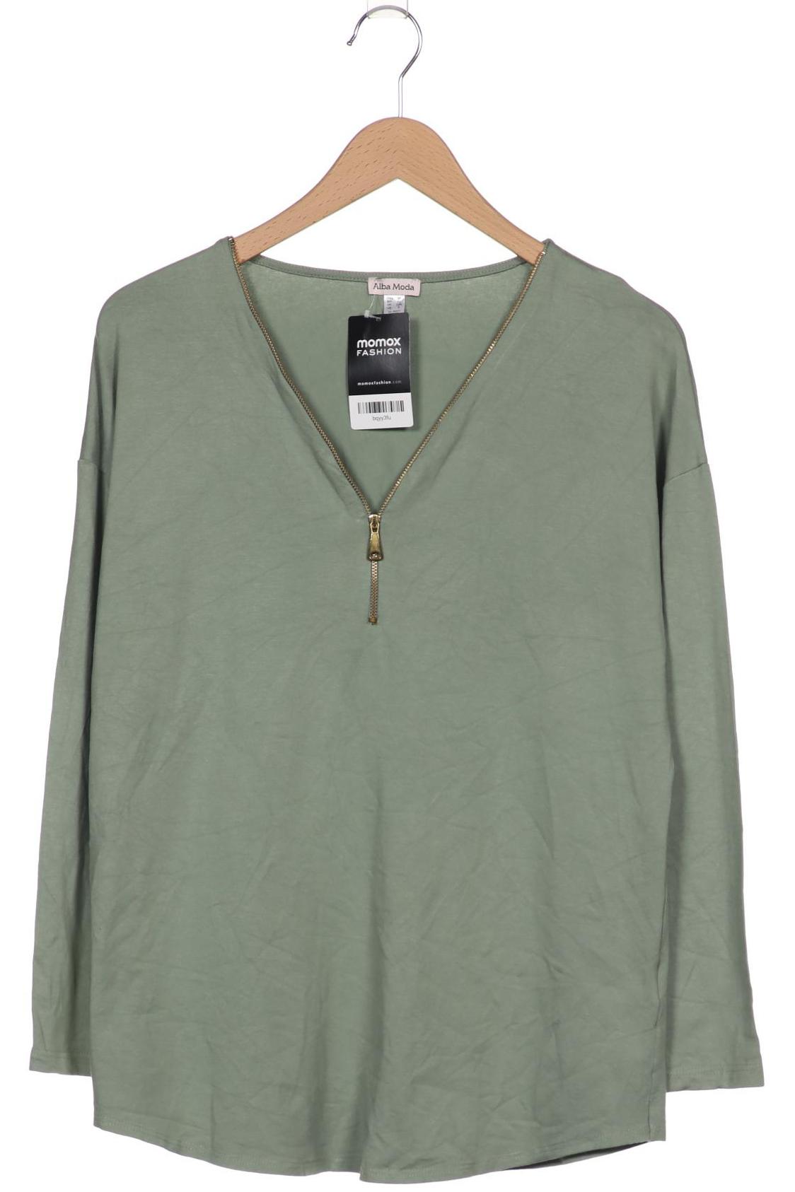 

Alba Moda Damen Langarmshirt, hellgrün