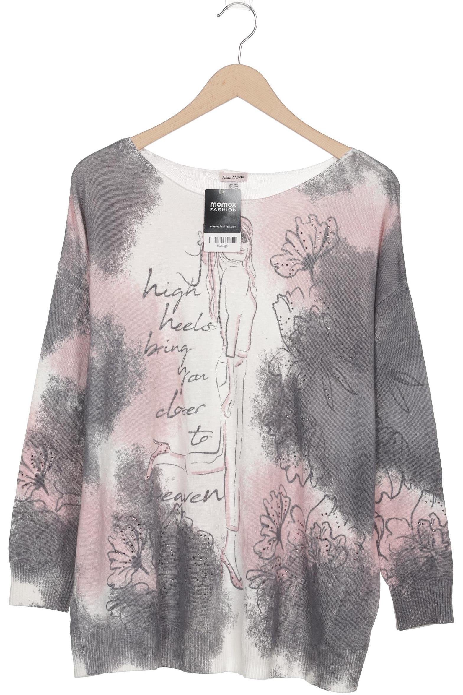 

Alba Moda Damen Pullover, grau, Gr. 44