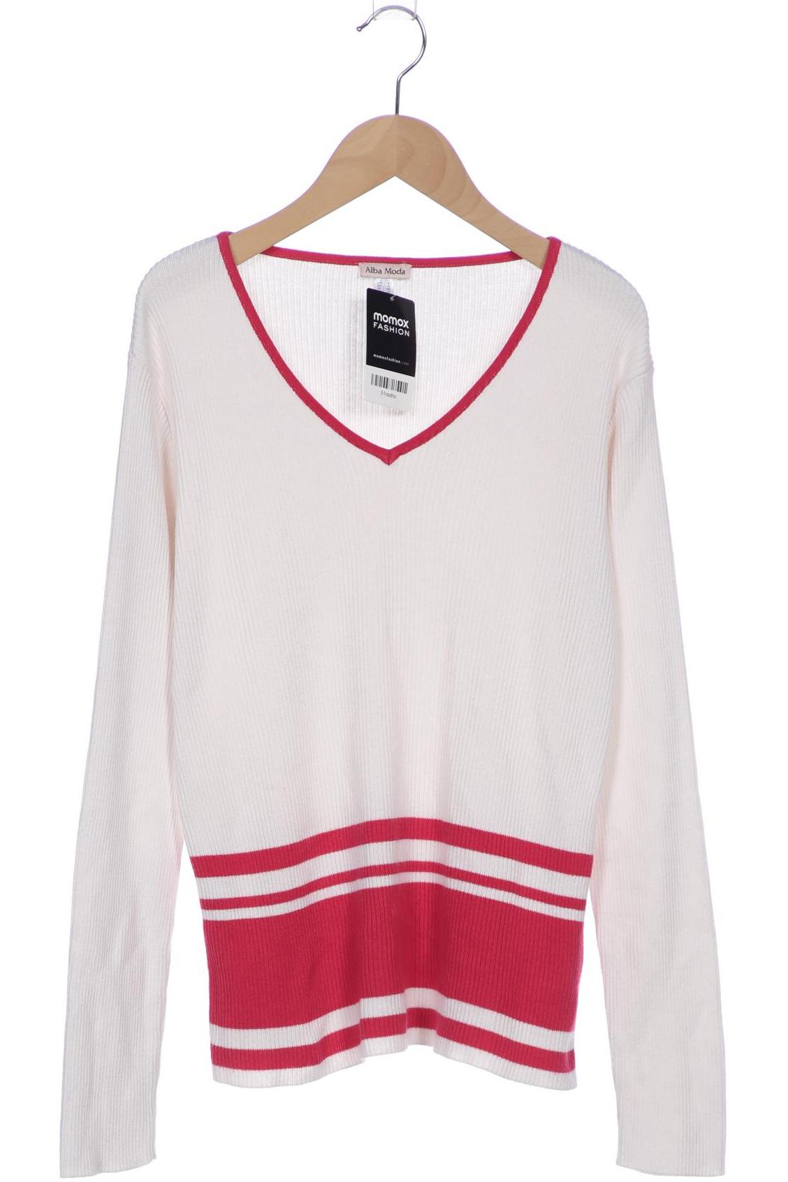 

Alba Moda Damen Pullover, weiß, Gr. 40
