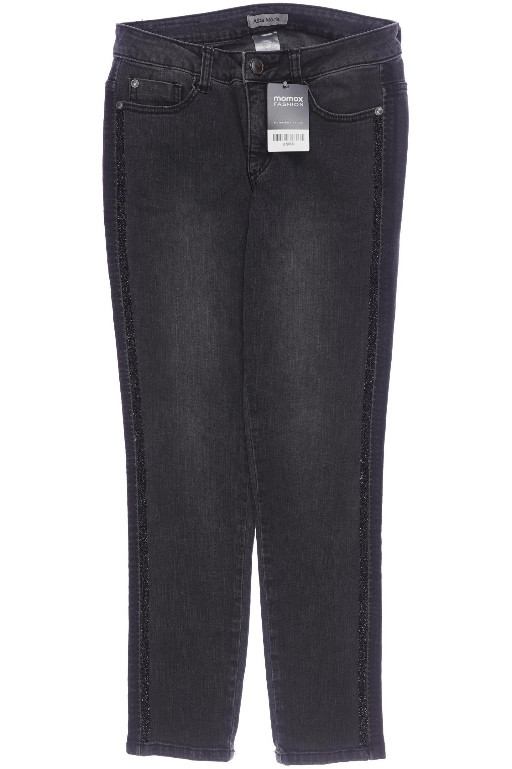 Thumbnail - Alba Moda Damen Jeans, grau, Gr. 34