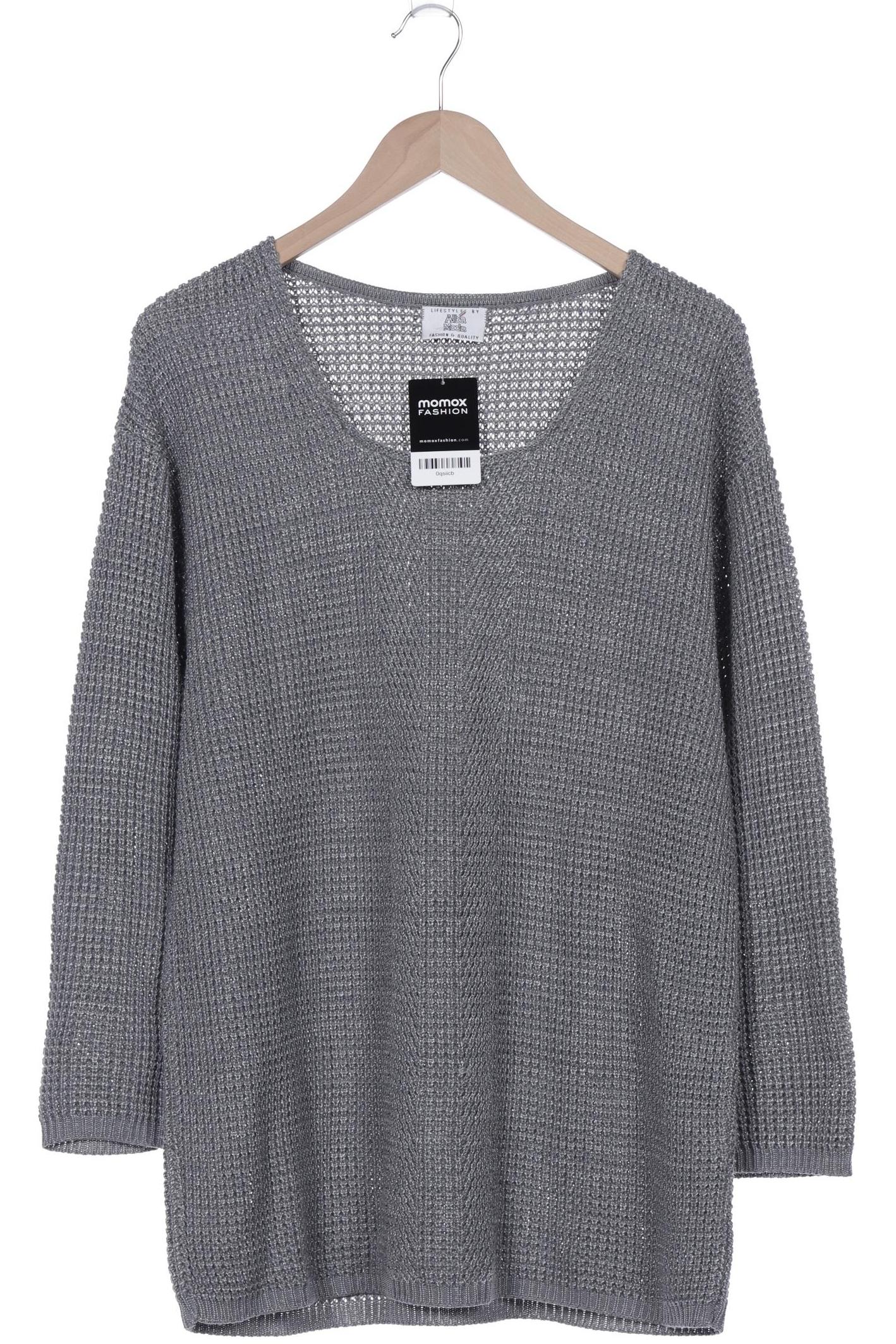 

Alba Moda Damen Pullover, grau, Gr. 44