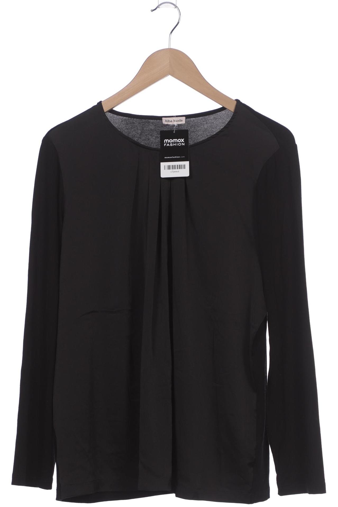 

Alba Moda Damen Langarmshirt, schwarz, Gr. 42
