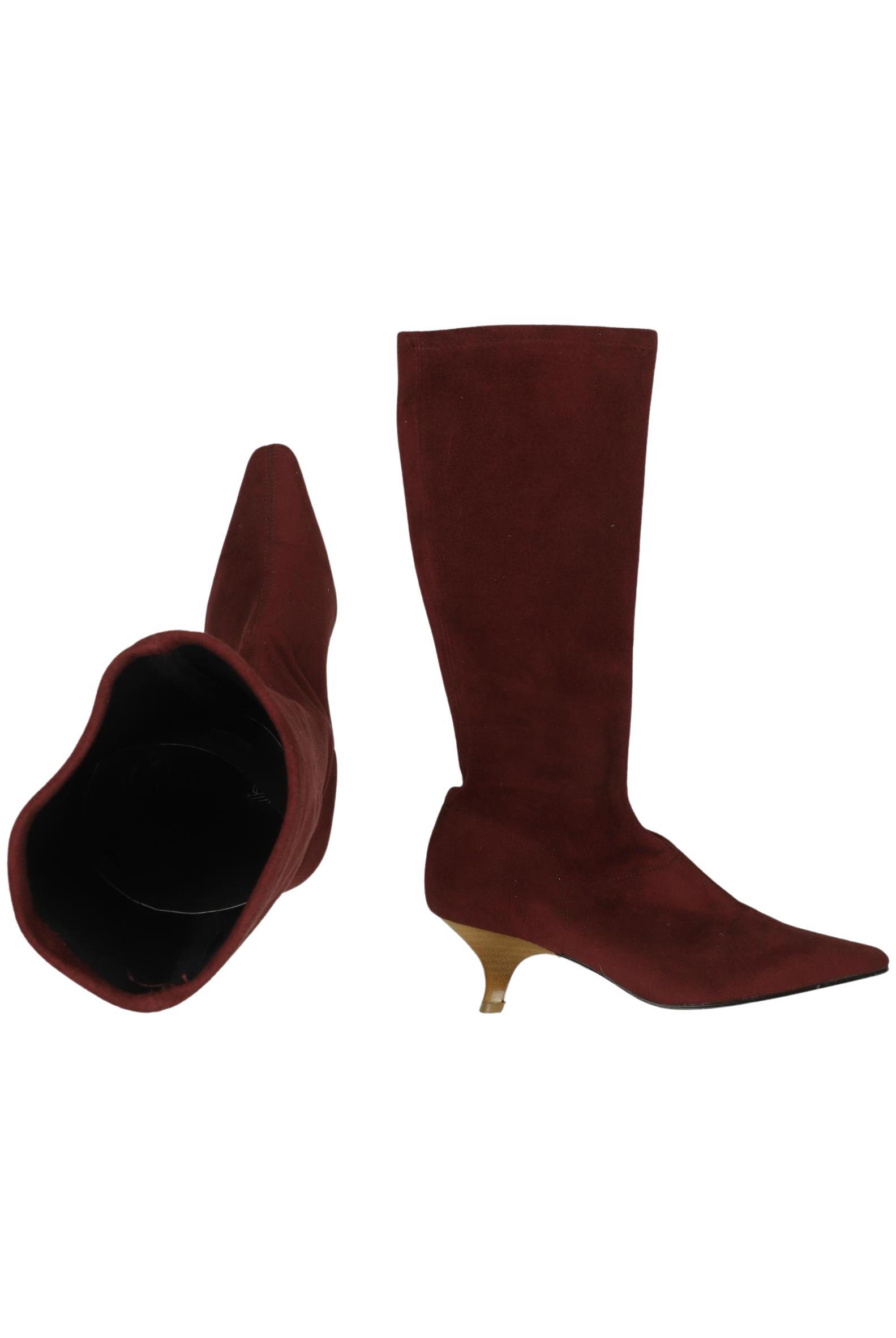 

Alba Moda Damen Stiefel, bordeaux, Gr. 38