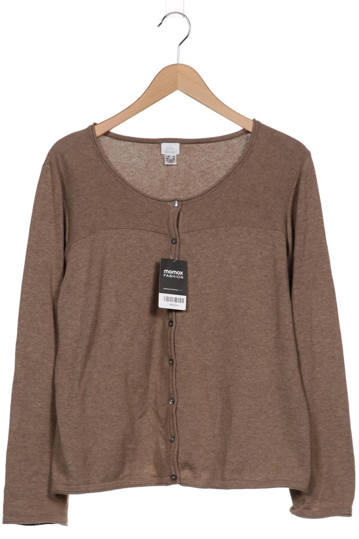 

Alba Moda Damen Strickjacke, braun, Gr. 44