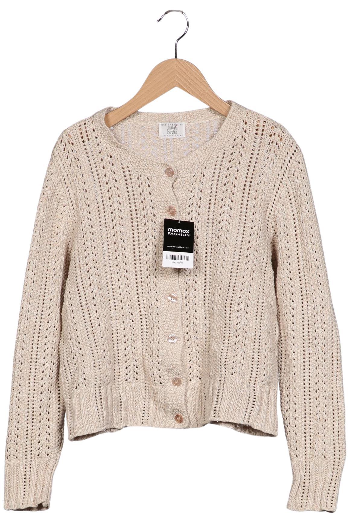 

Alba Moda Damen Strickjacke, beige, Gr. 36